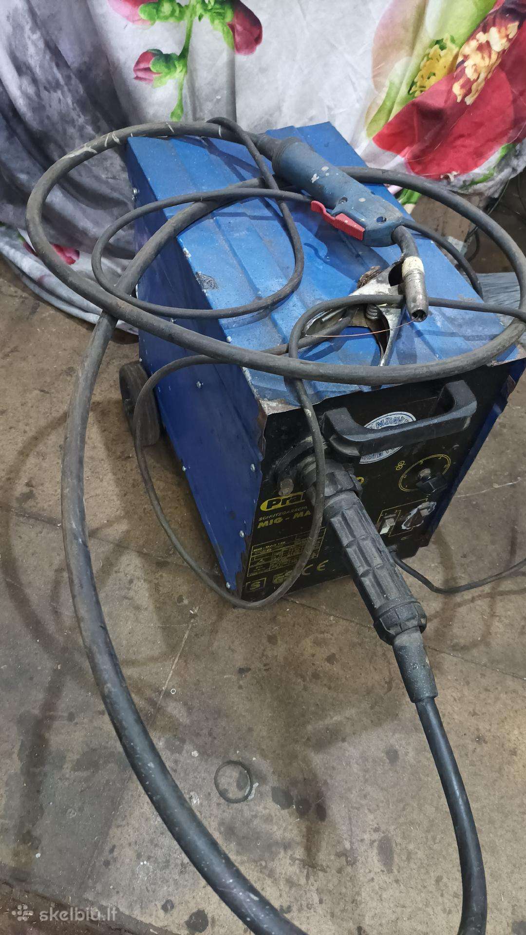 Suvirinimo pusautomatis aparatas Mig/mag