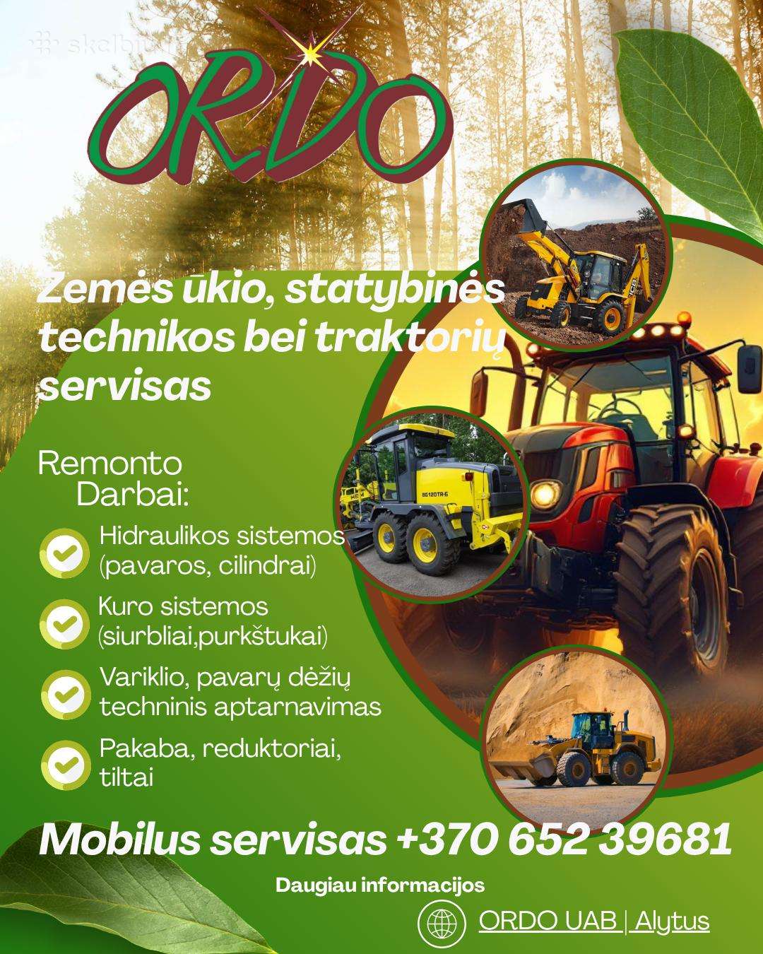 Statybinės bei žemės ūkio technikos servisas
