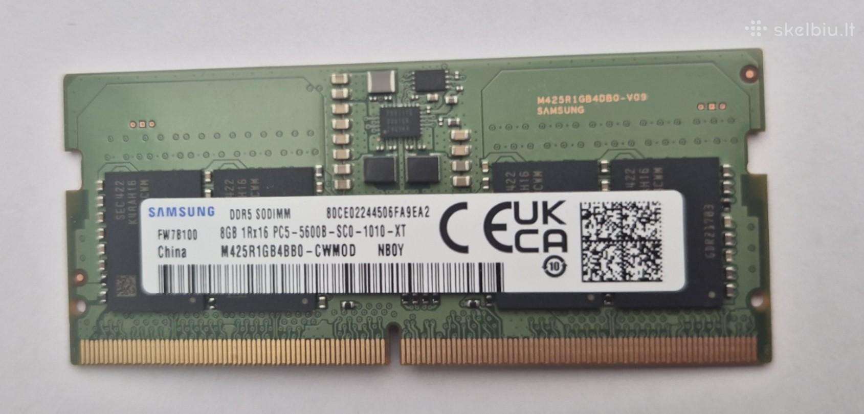 Sodimm Ddr5 RAM 5600 8gb