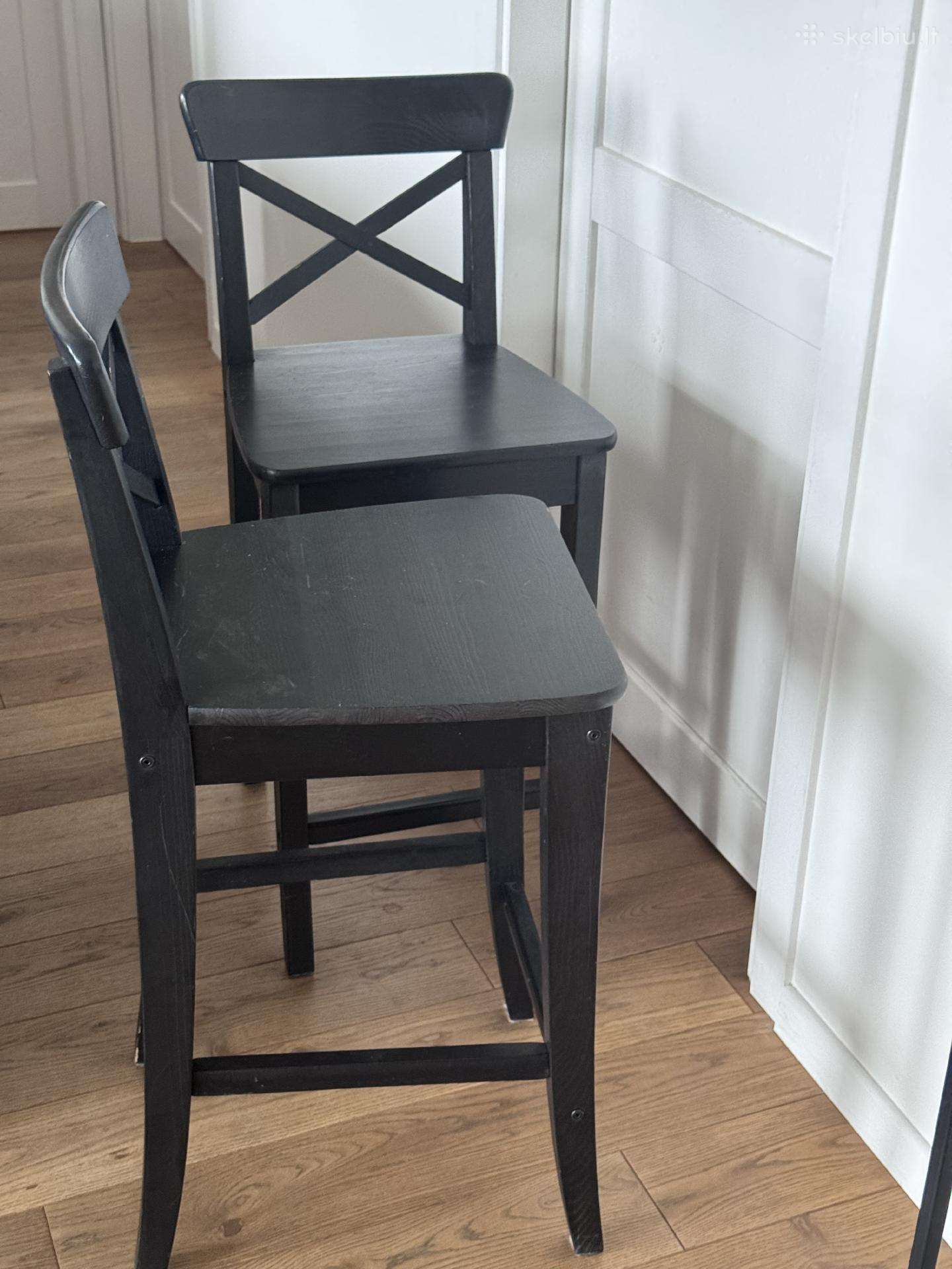 Baro kėdė su atkalte Ikea