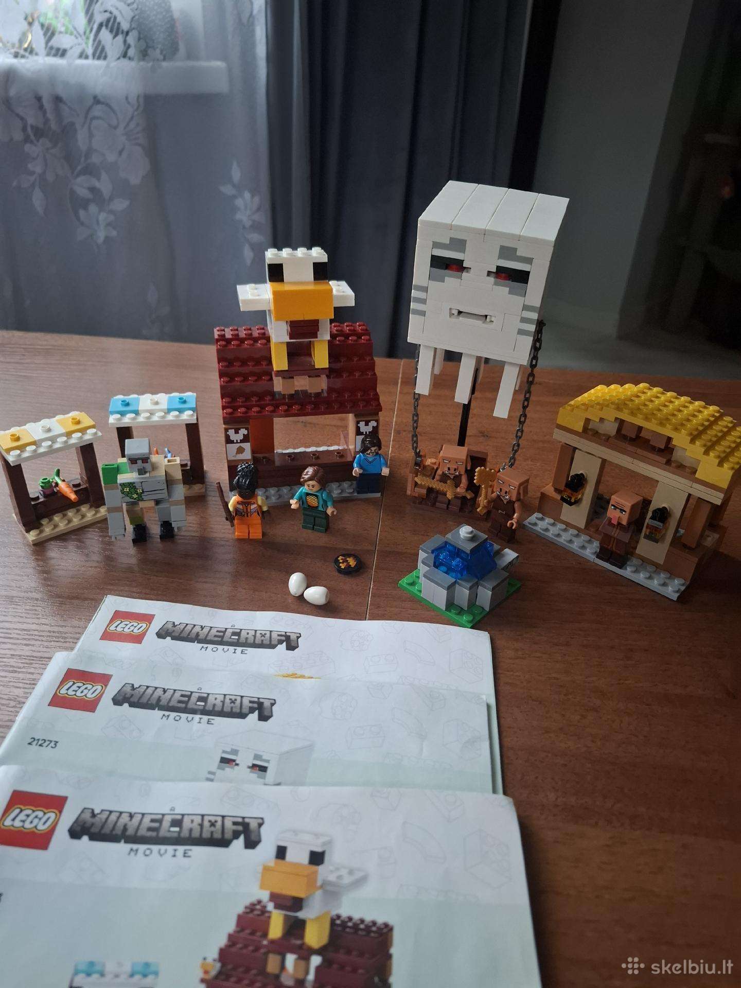 Lego minecraft Advento kalendorius ,rinkiniai