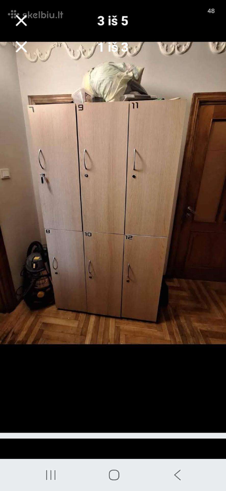 Spinta darbo/sporto/vaikų drabužiams, įrankiams