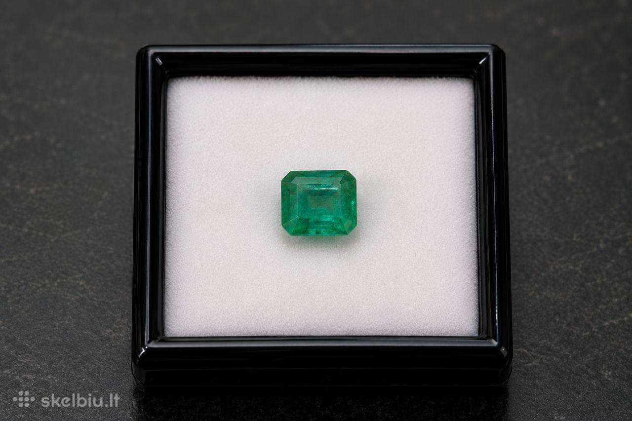 1.96ct Smaragdas (Zambija) Brangakmenis