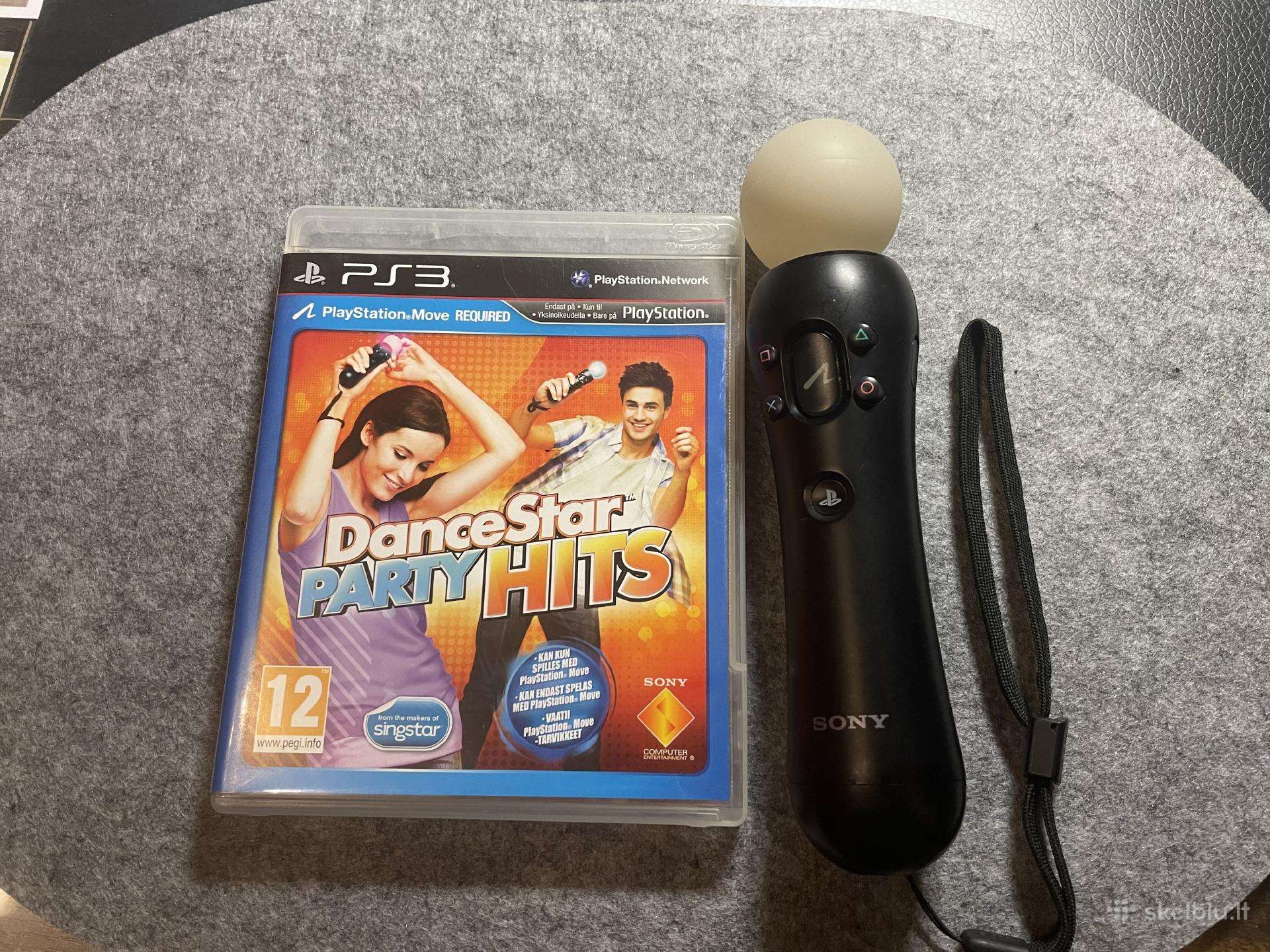 Sony Playstation Move pultelis + Dancestar Party