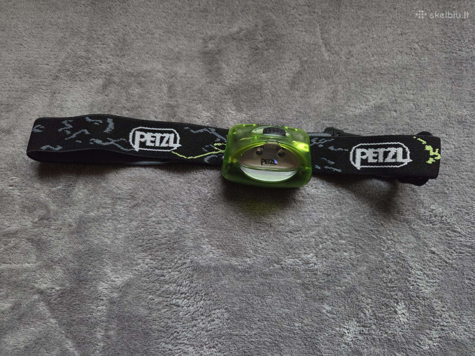Originalus Petzl Tikkina 2 galvos žibintuvėlis