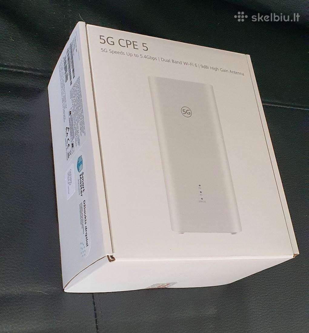 Naujas Huawei H155-386 – 5G/4G Modemas