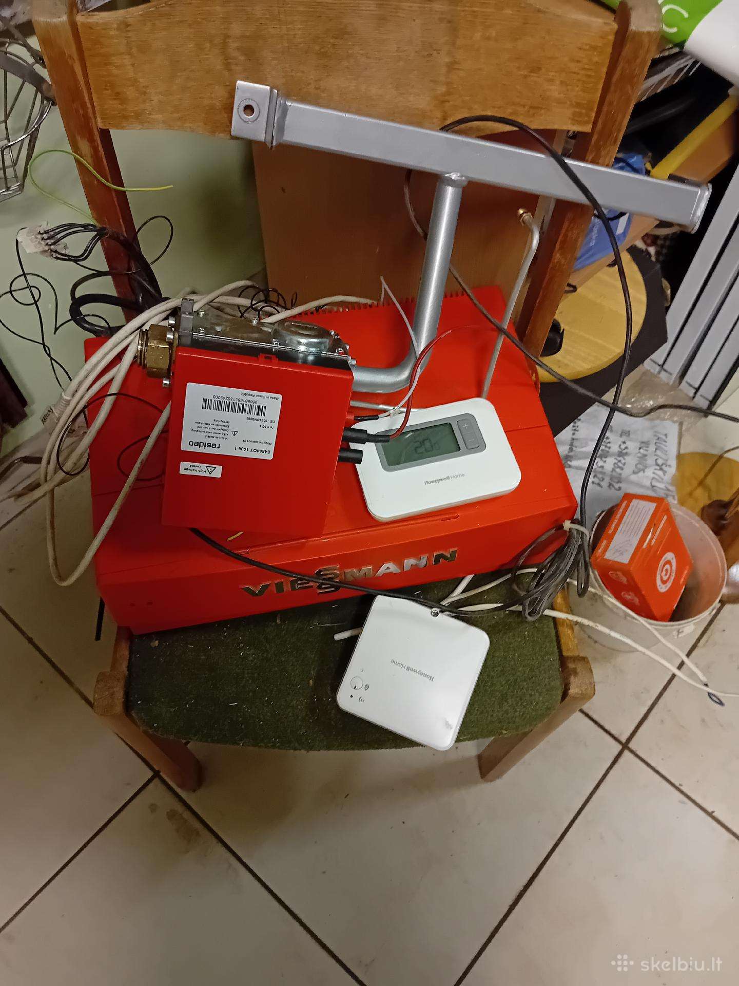 Dujinio katilo "vysmsn" detalės