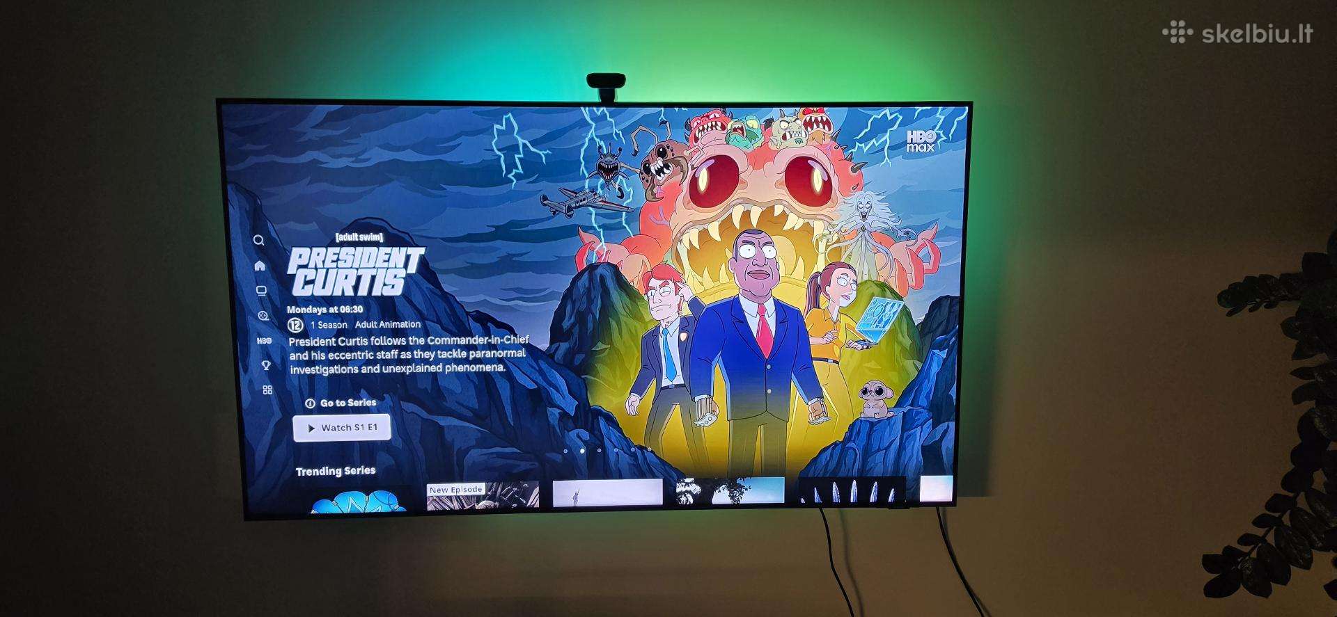 Televizorius Samsung 65" Ue65au9072