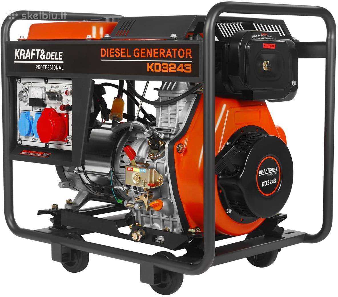 Dyzelinis generatorius 7kw