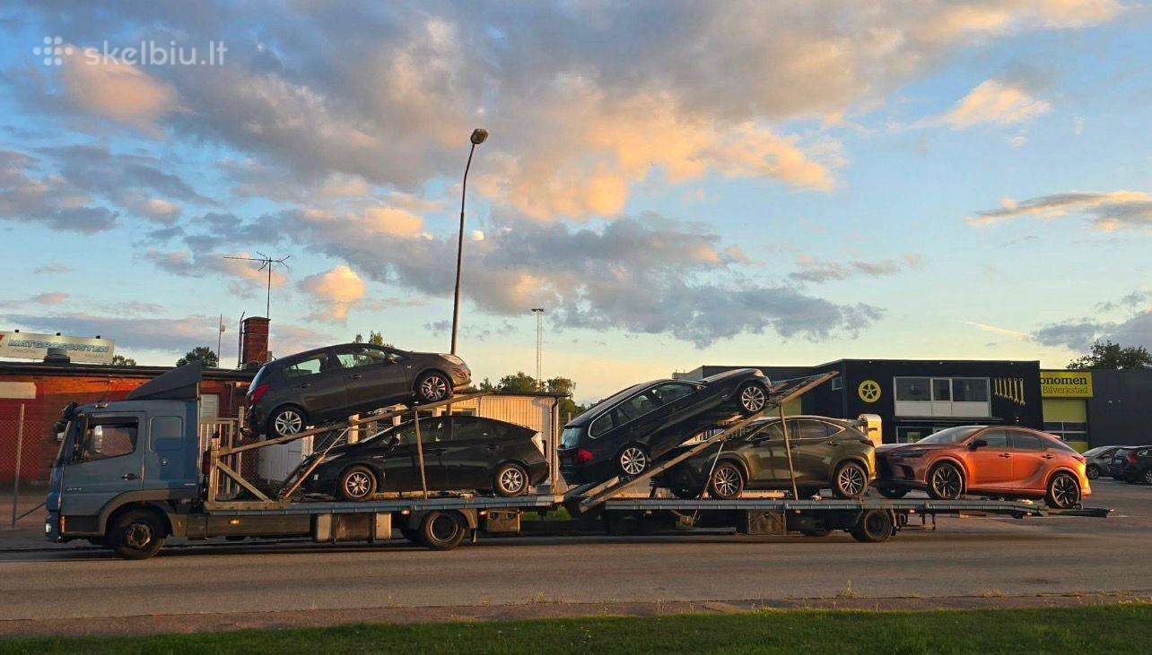 Autovežio vairuotojo darbas 4-6 dienų ratais