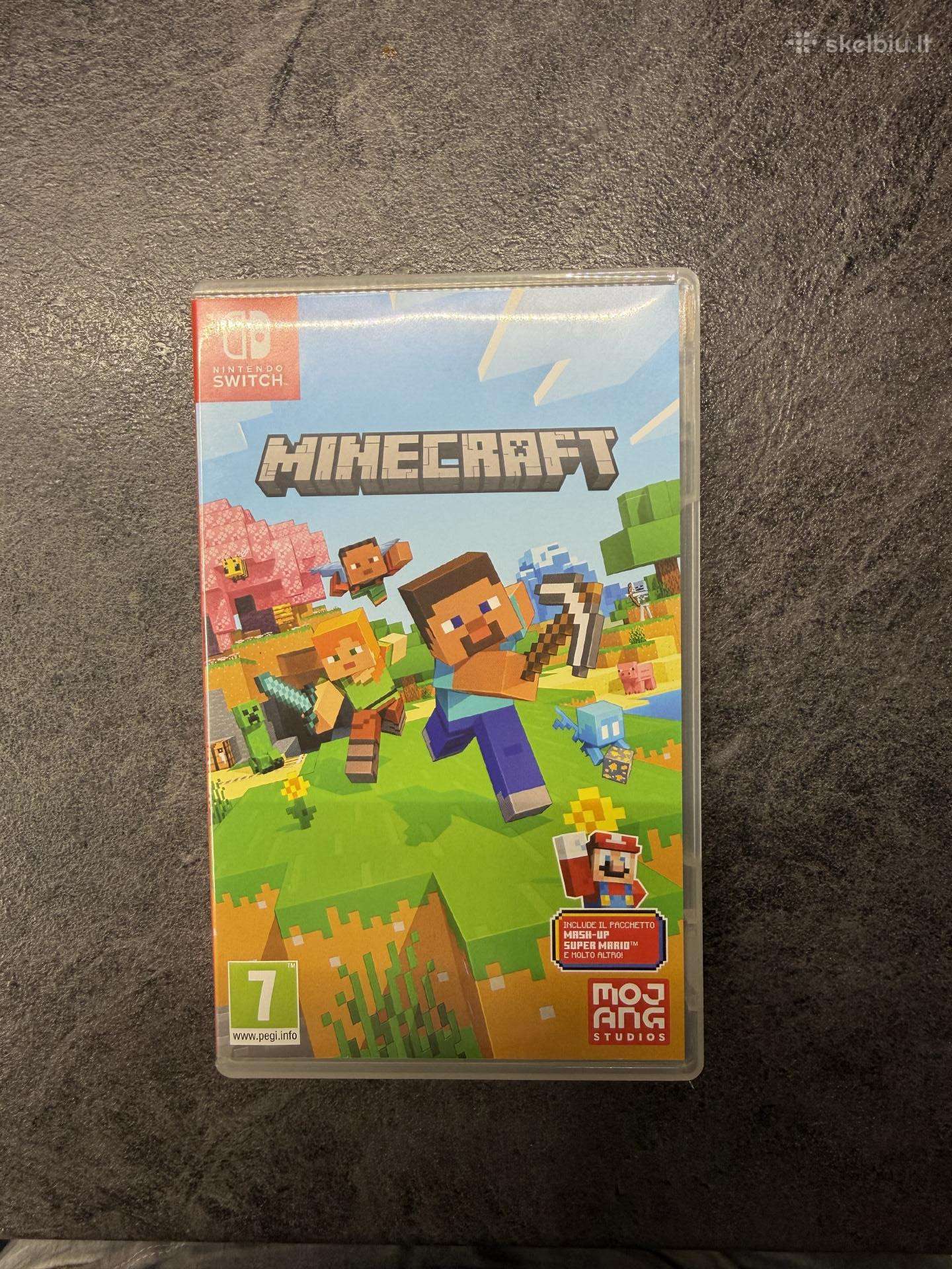 Minecraft Nintendo switch žaidimas