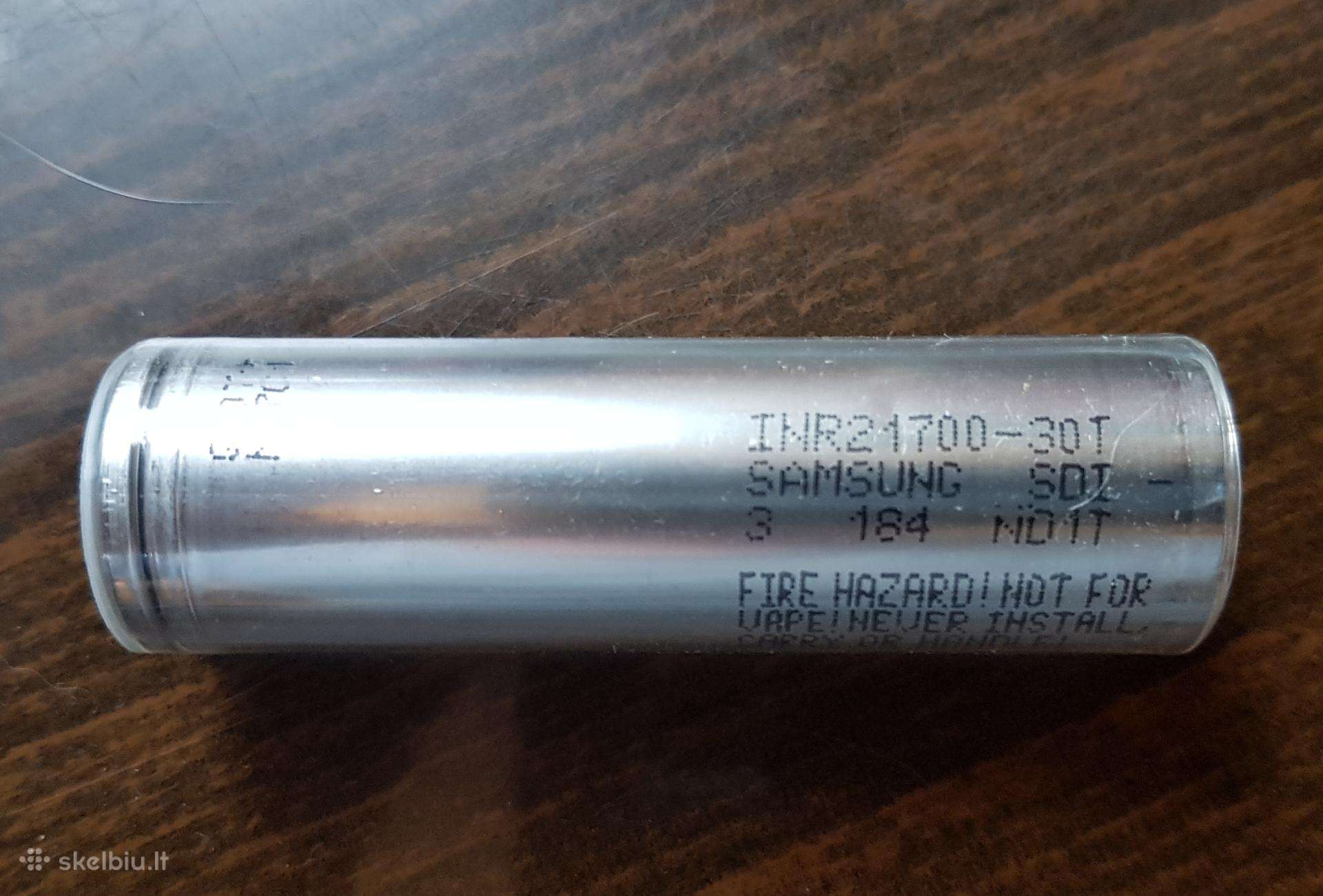 Li-ion baterijos Samsung 30t