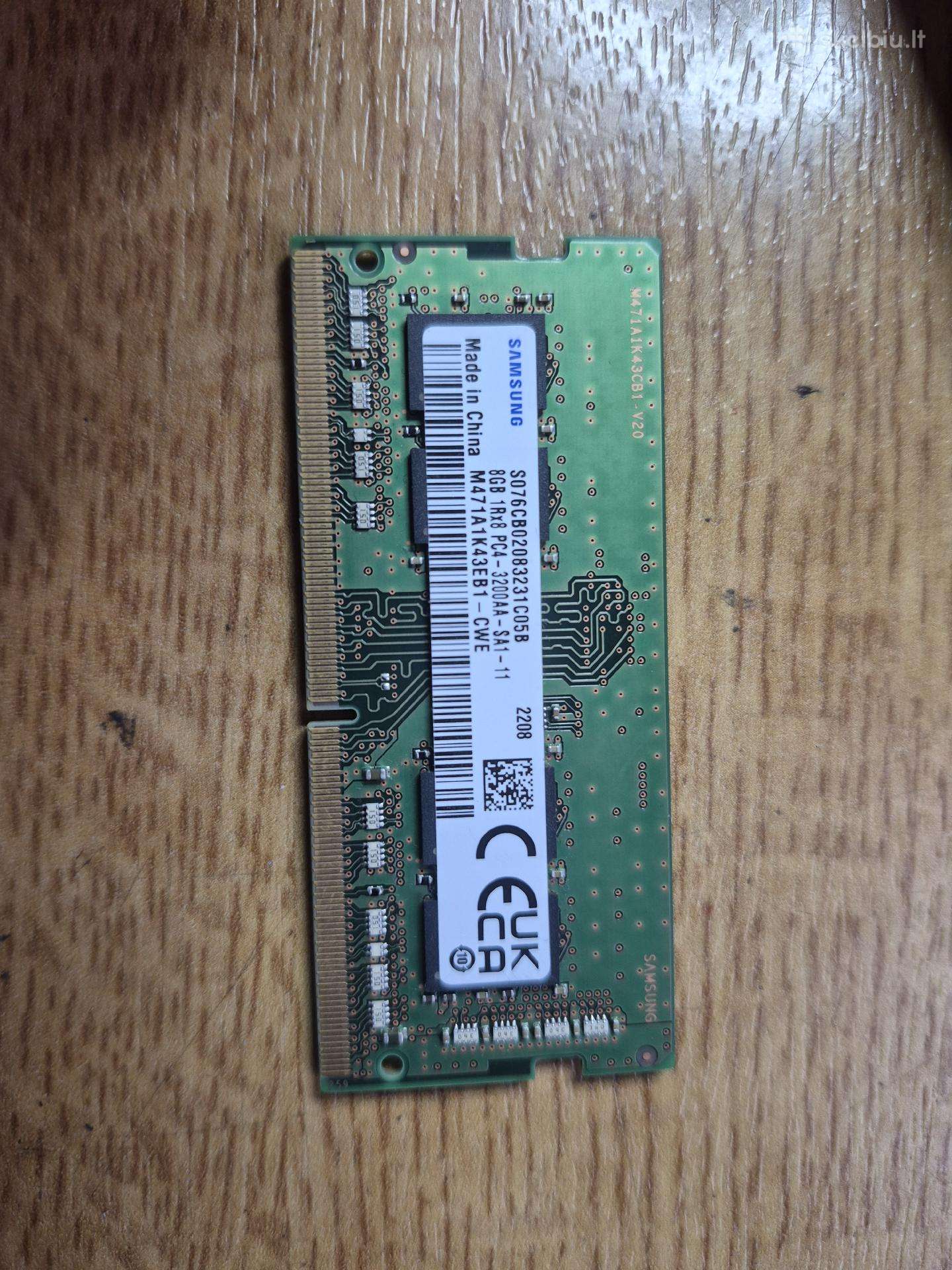 Ddr4 RAM 8gb 3200