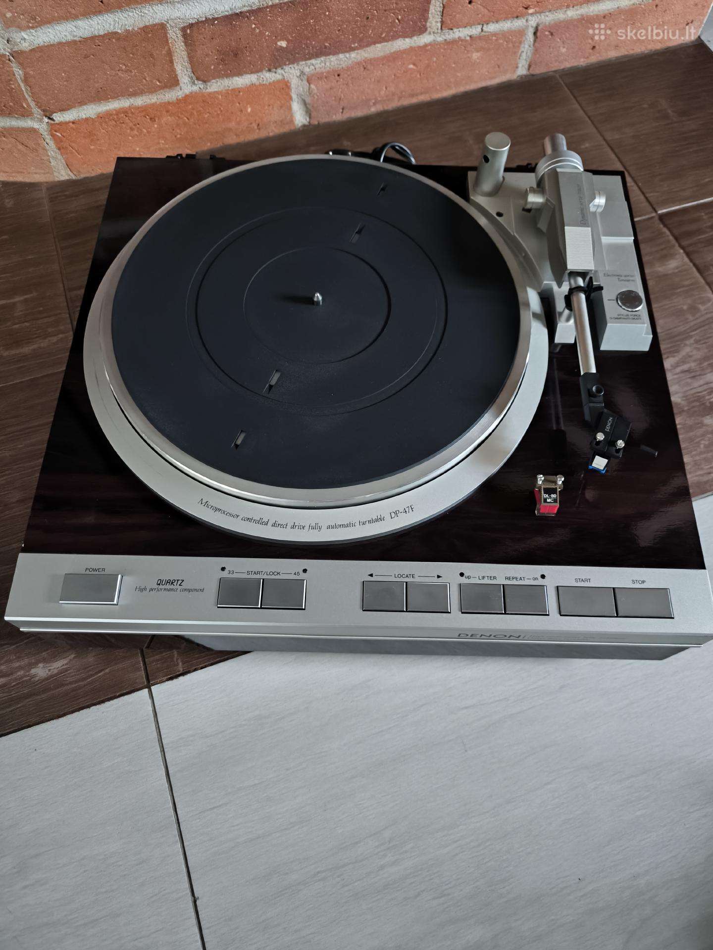 Denon Dp-47f plokštelių grotuvas