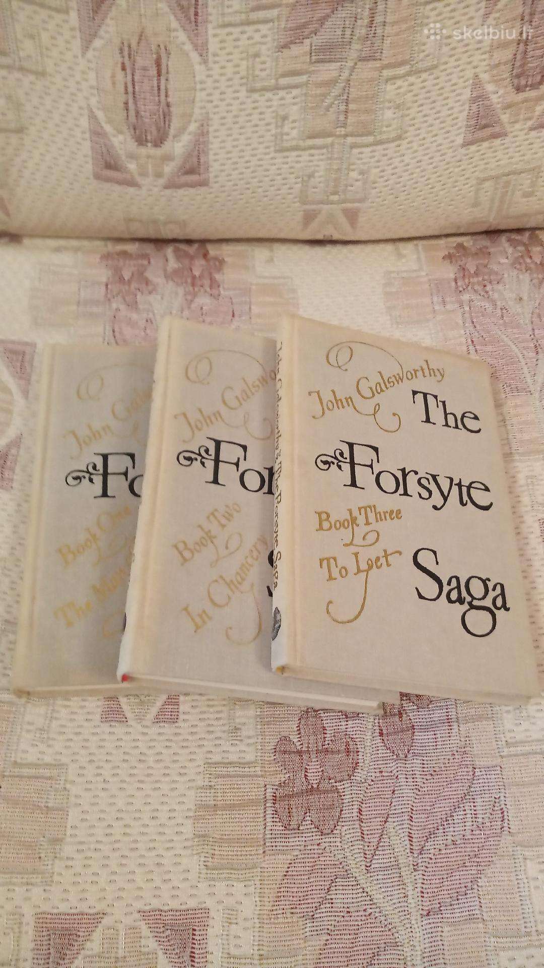 The Forsyte saga 3 books