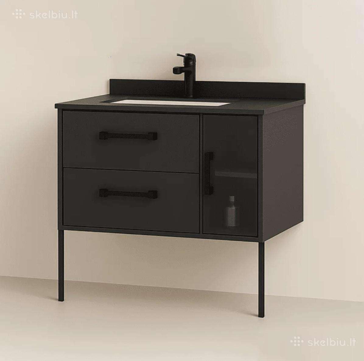 Nauja Vonios spintelės Elvo Cabinetset-luxe