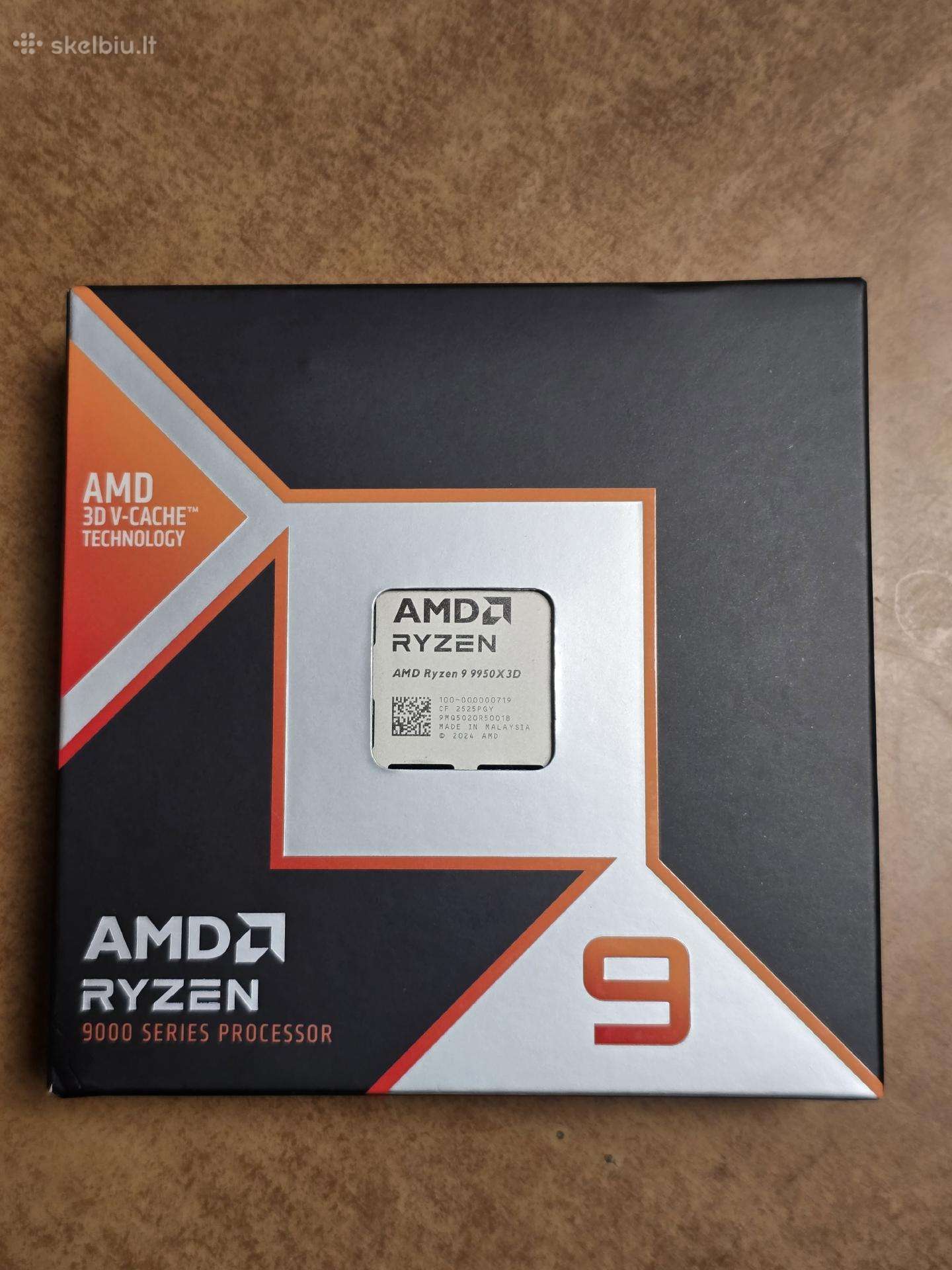 Amd Ryzen 9 9950x3d 100-100000719wof Box