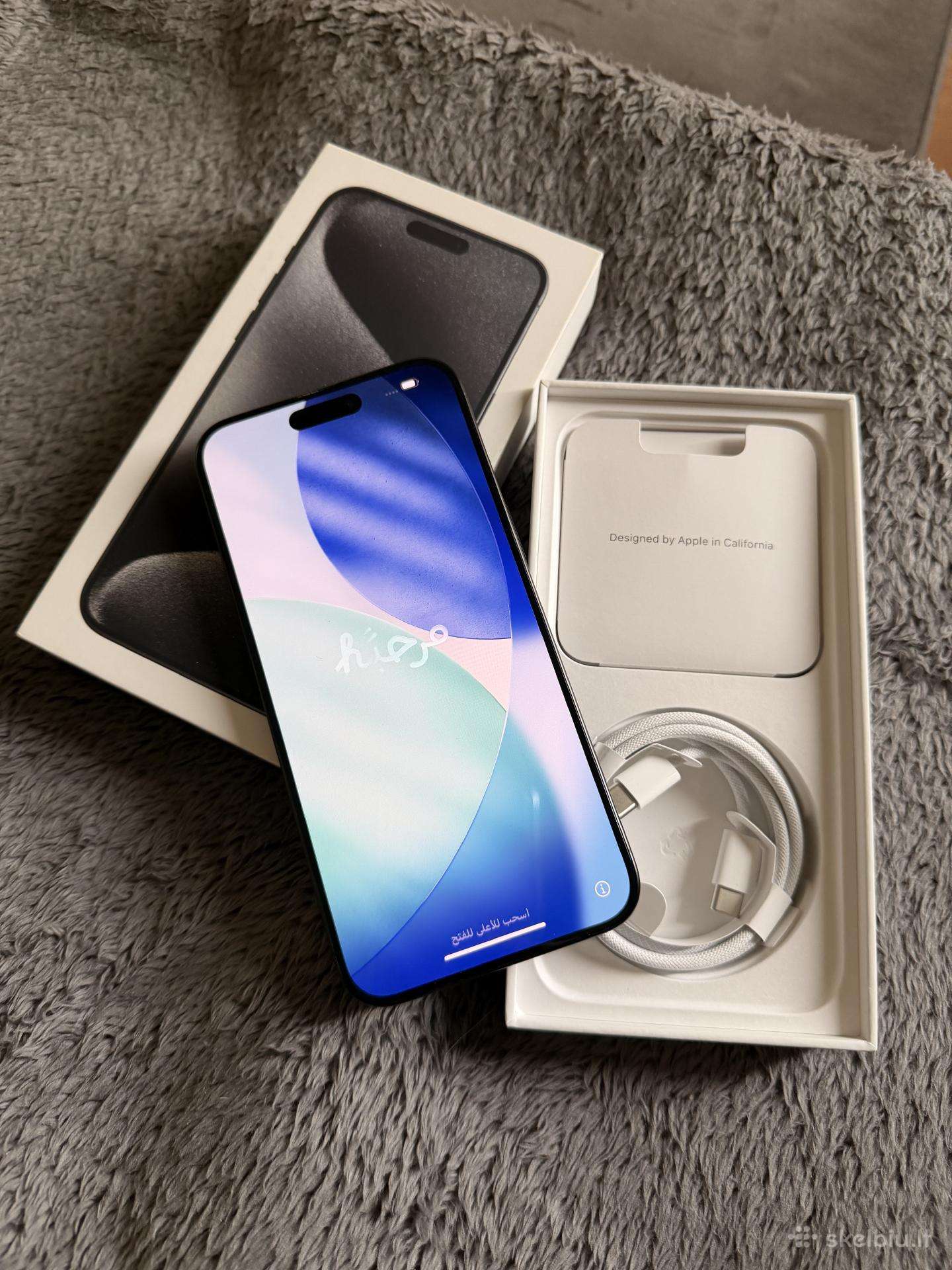 iPhone 15 Pro Max 256gb Black Titanium – 89%