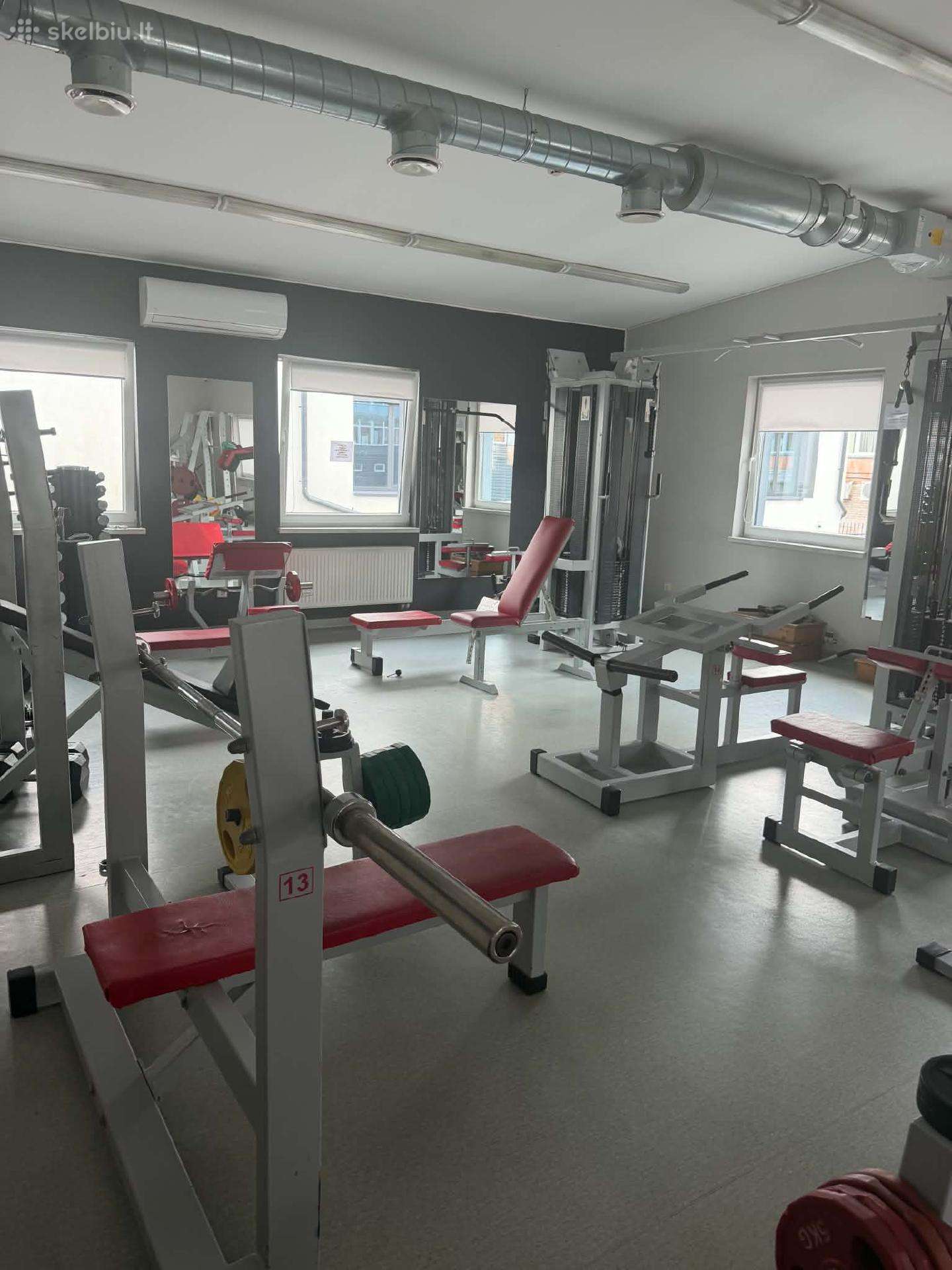 Parduodama profesionali sporto salės įranga