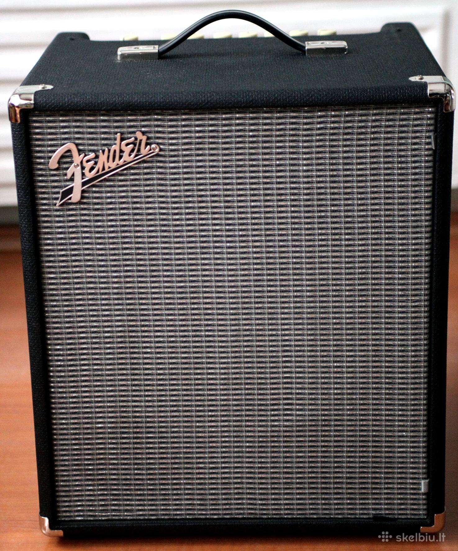 Parduodu D klasės bosinį kubą Fender rumble 100