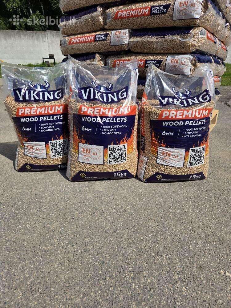 Viking Premium granulės A1 15kg – 345€/t
