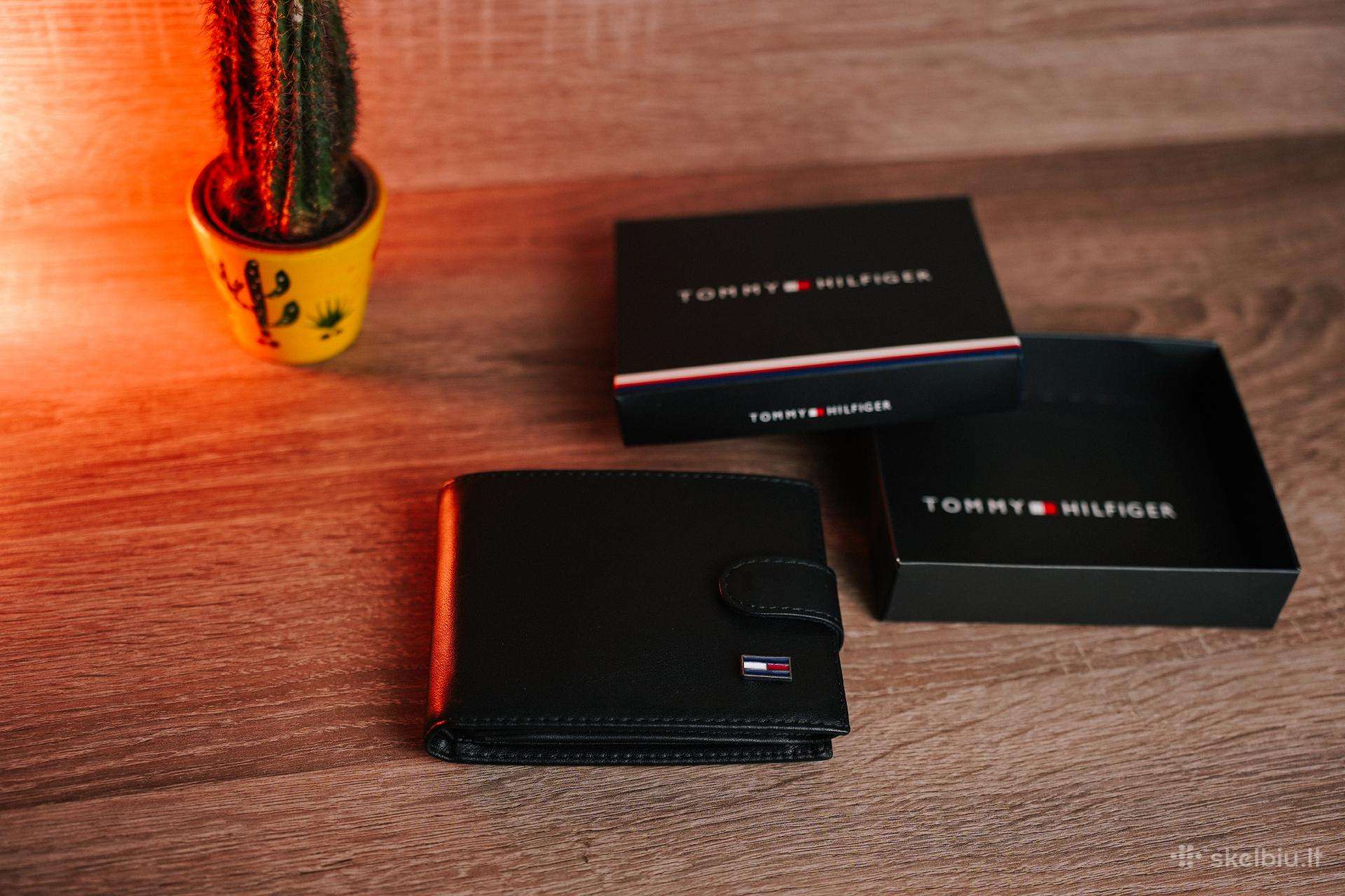 Vyriška Tommy Hilfiger odinė piniginė