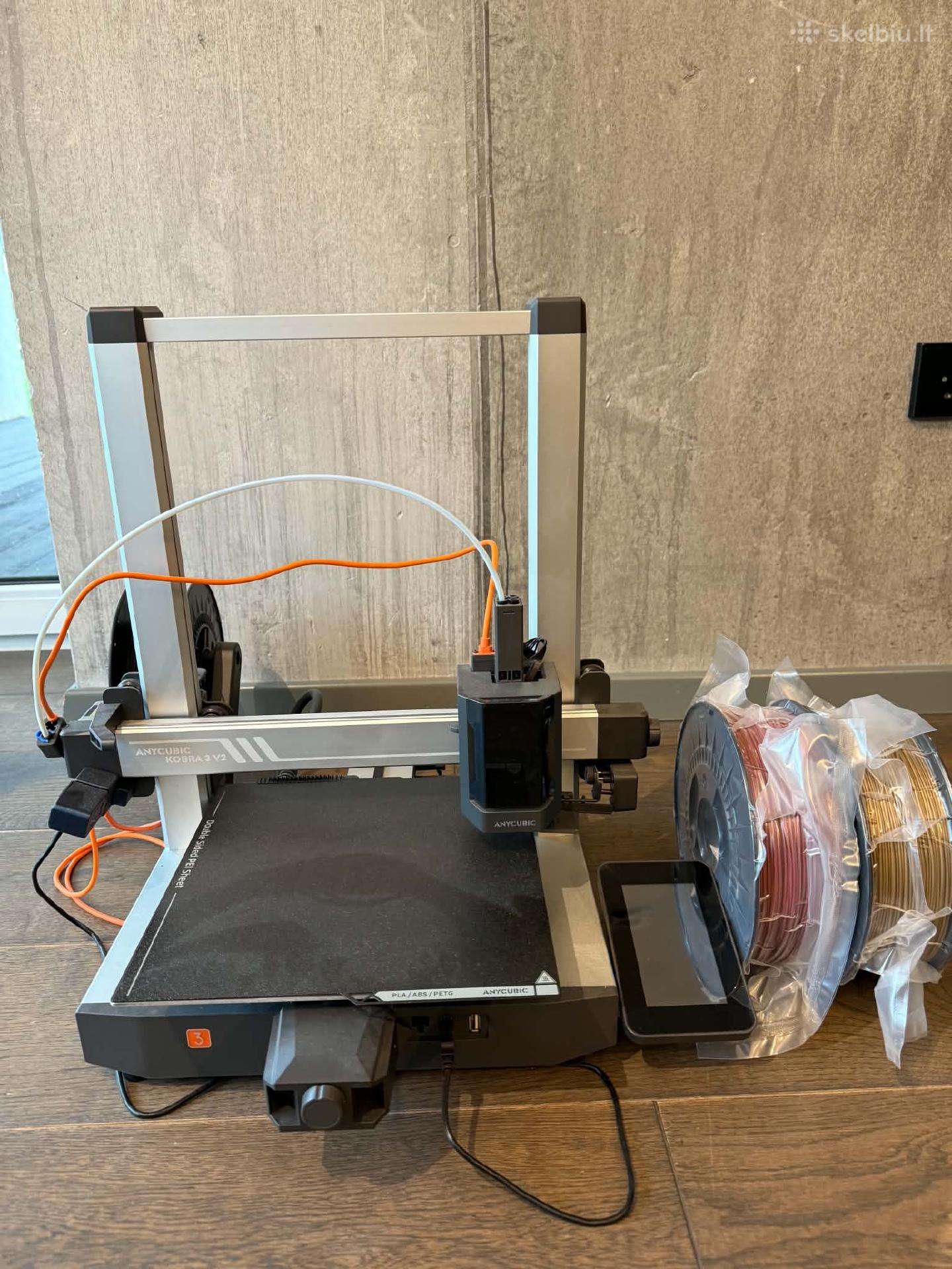 Parduodamas Anycubic Cobra 3 V2 3D spausdintuvas