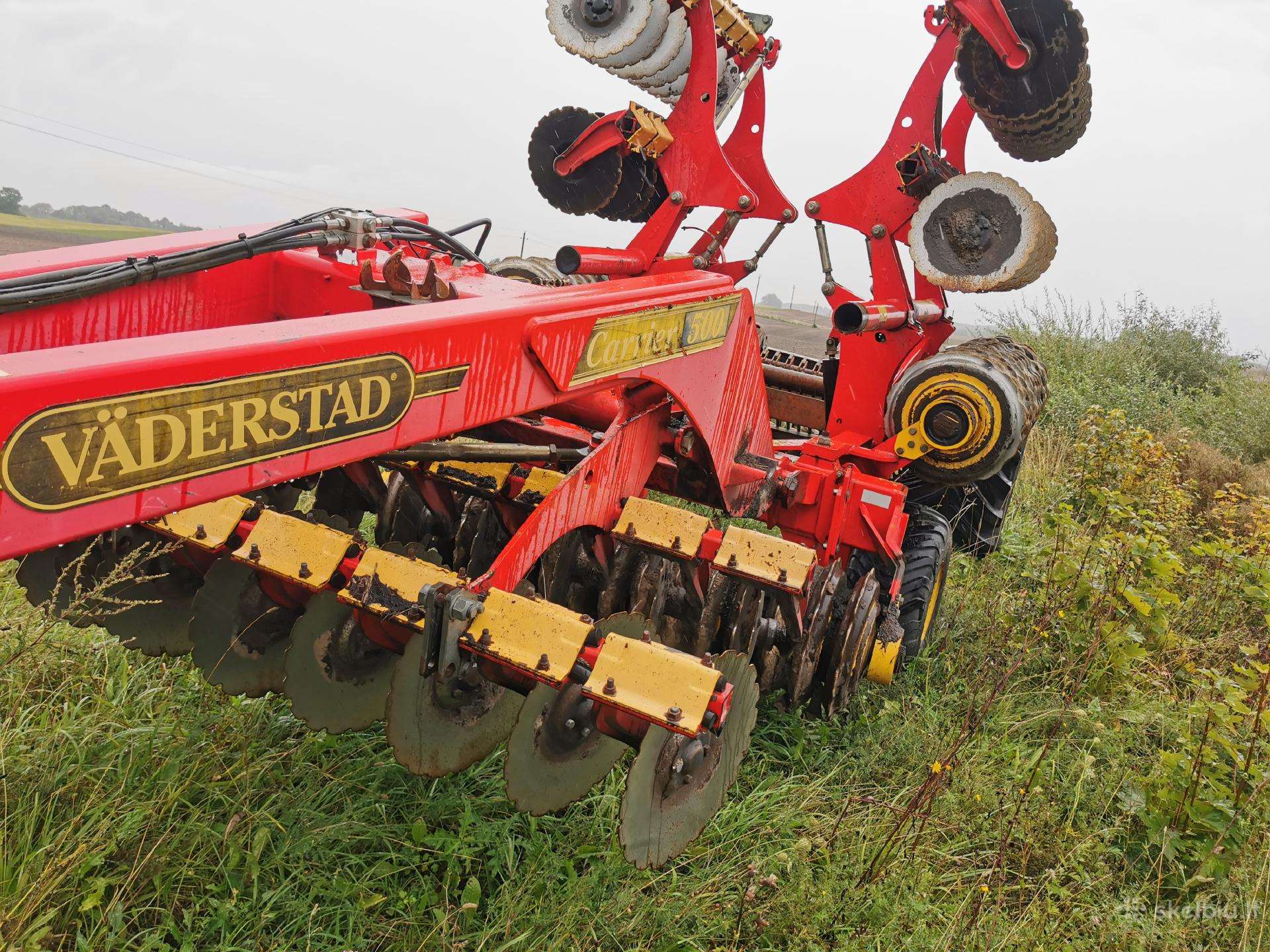 Horsch Terano FX4, scrapers, scrubbers