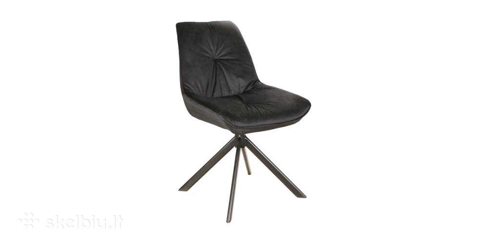 Kėdė Boogie Velvet , juoda