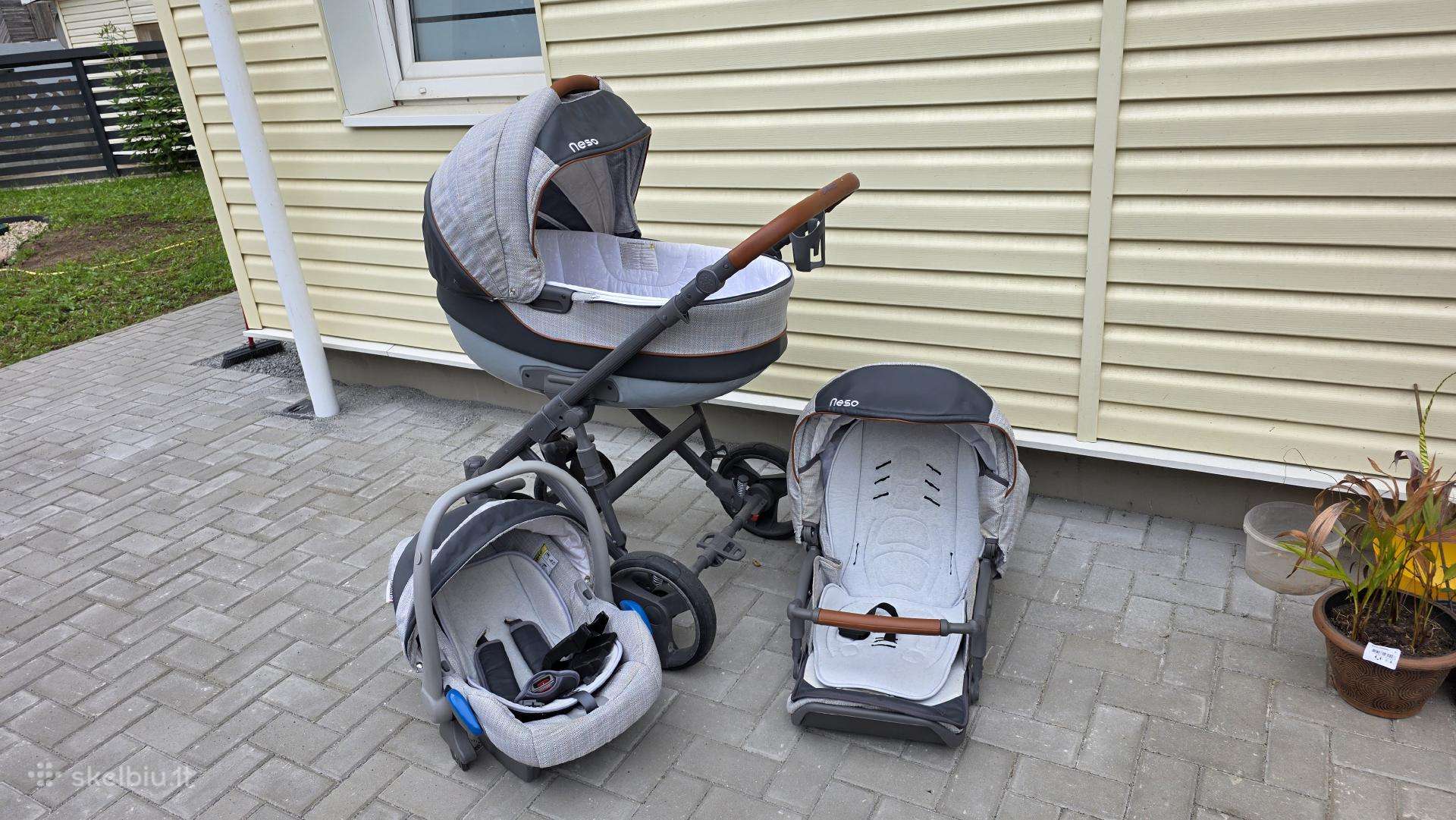 Camarelo Neso 3in1 vežimėlis