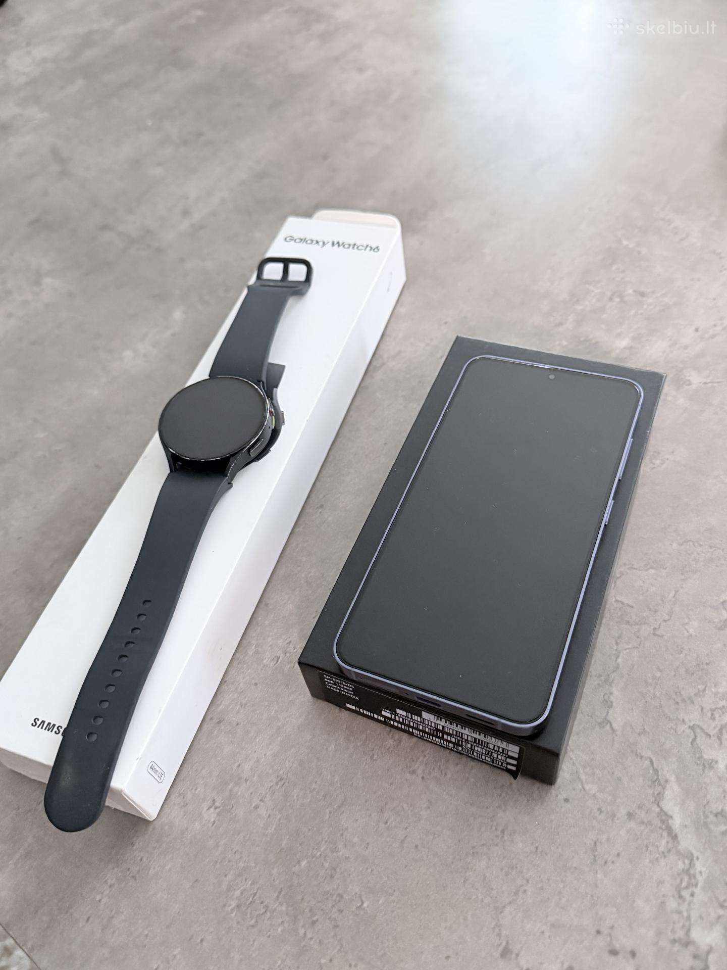 Samsung s24 dual sim 128gb + Galaxy watch6 44mm