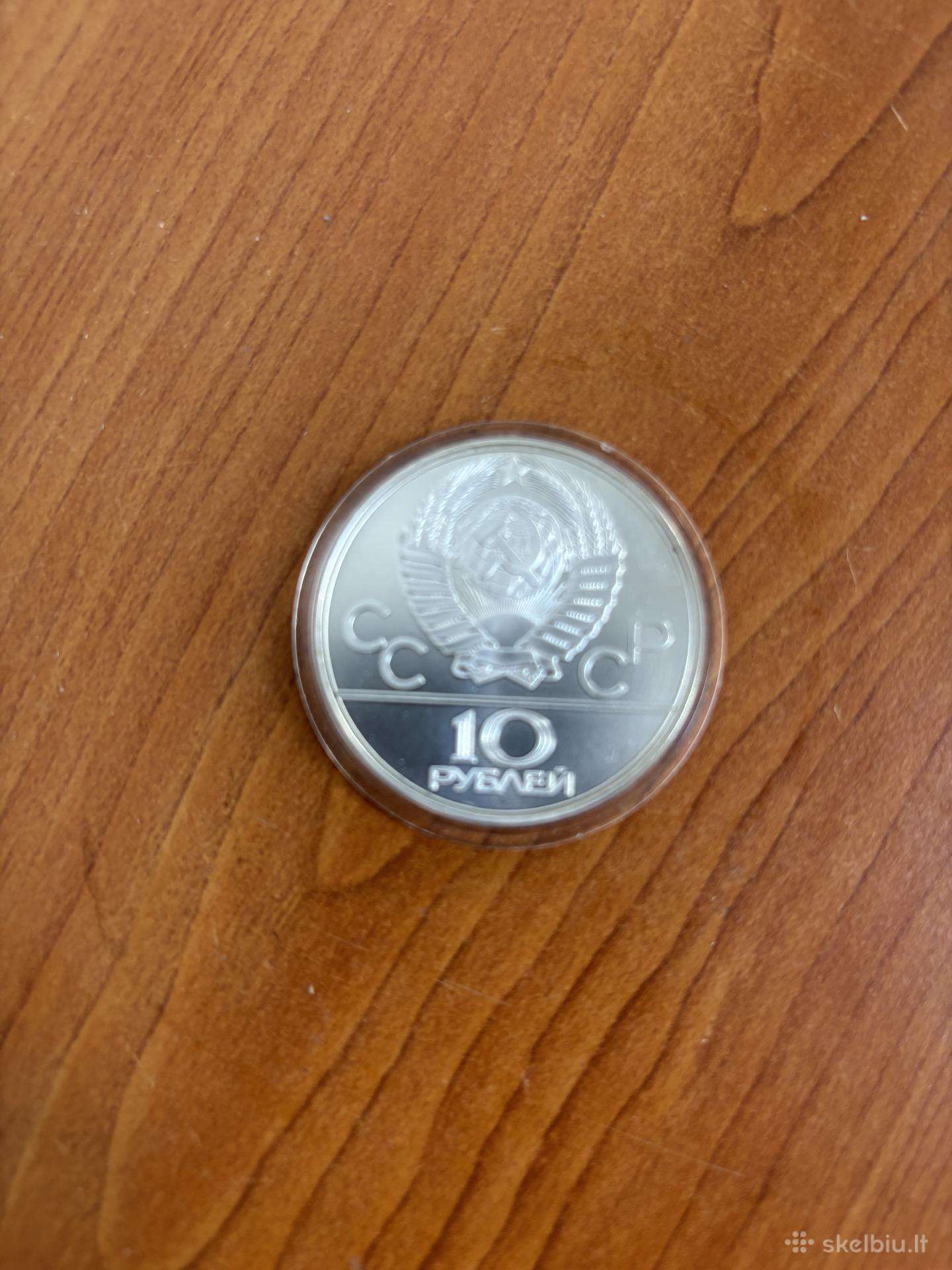 10 sidabriniu rubliu