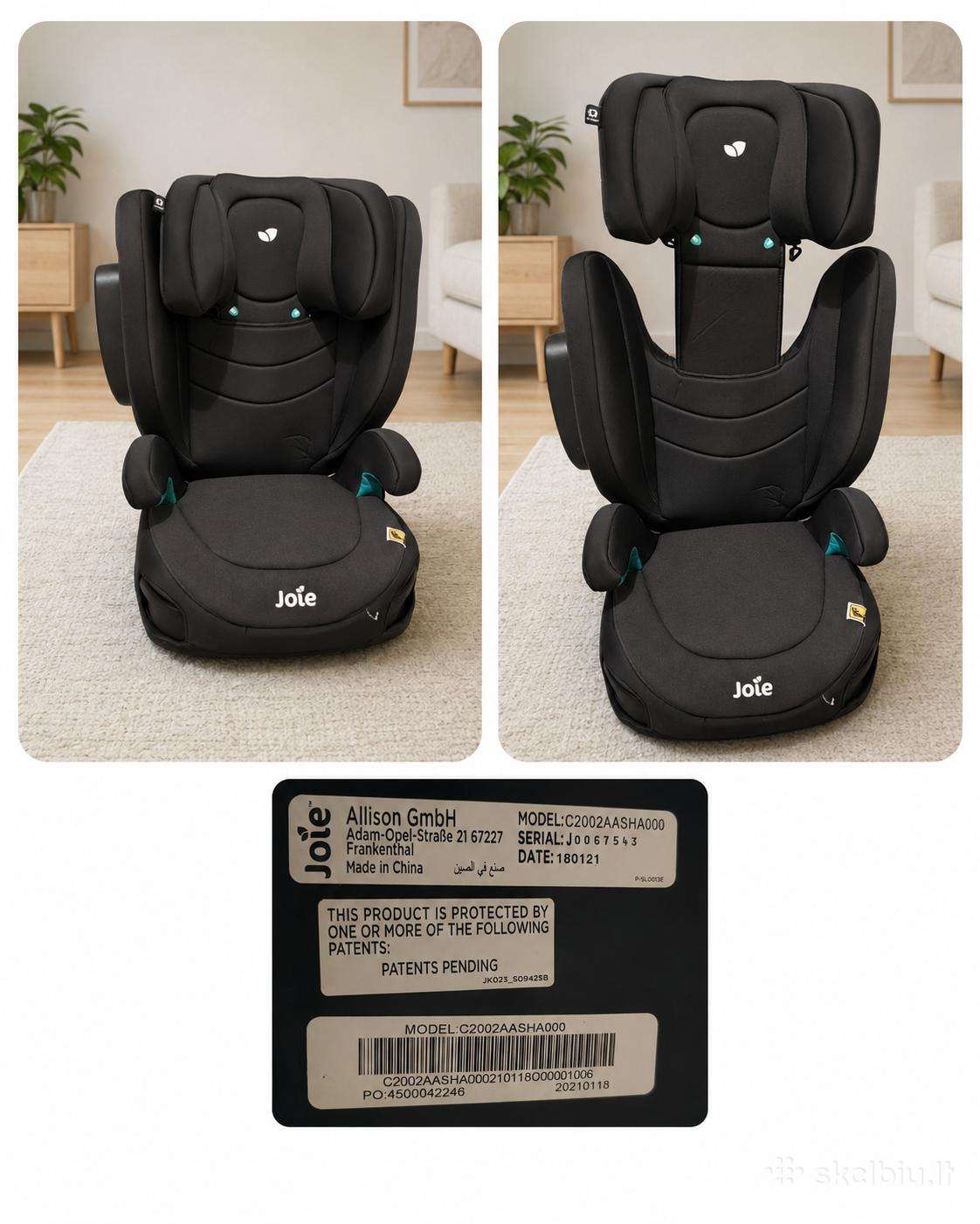 Joie i-trillo Lx automobilinė kėdutė – 40 €