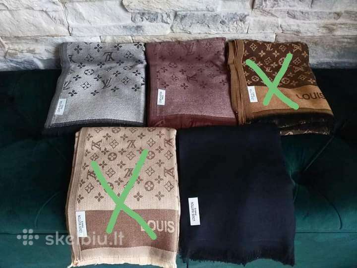 Louis Vuitton,fendi,gucci salikai