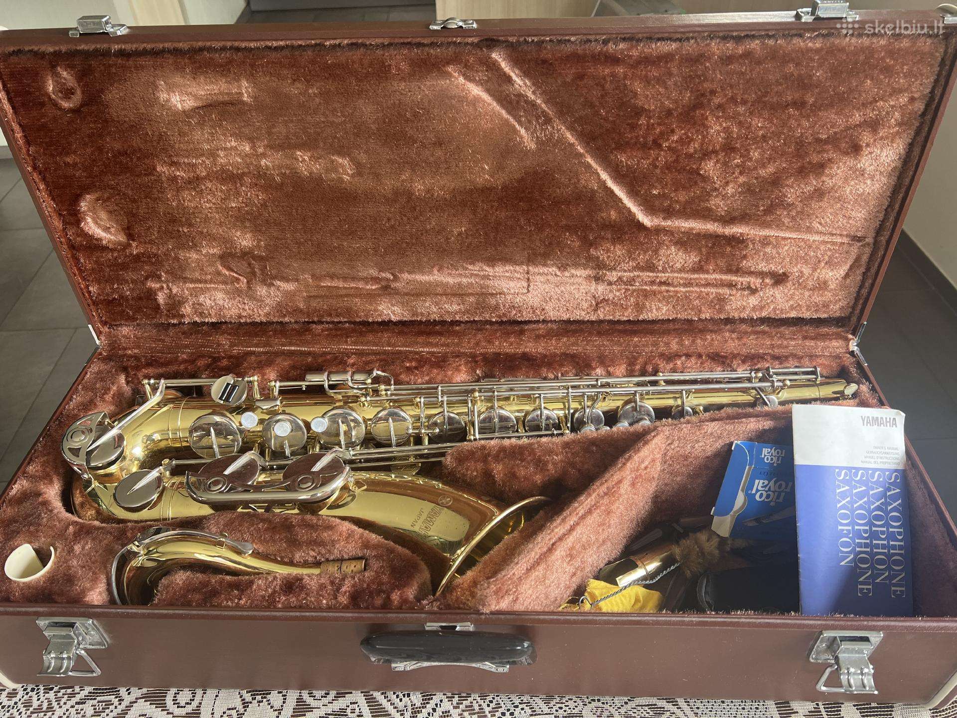 Parduodu saksofoną tenorą Yamaha