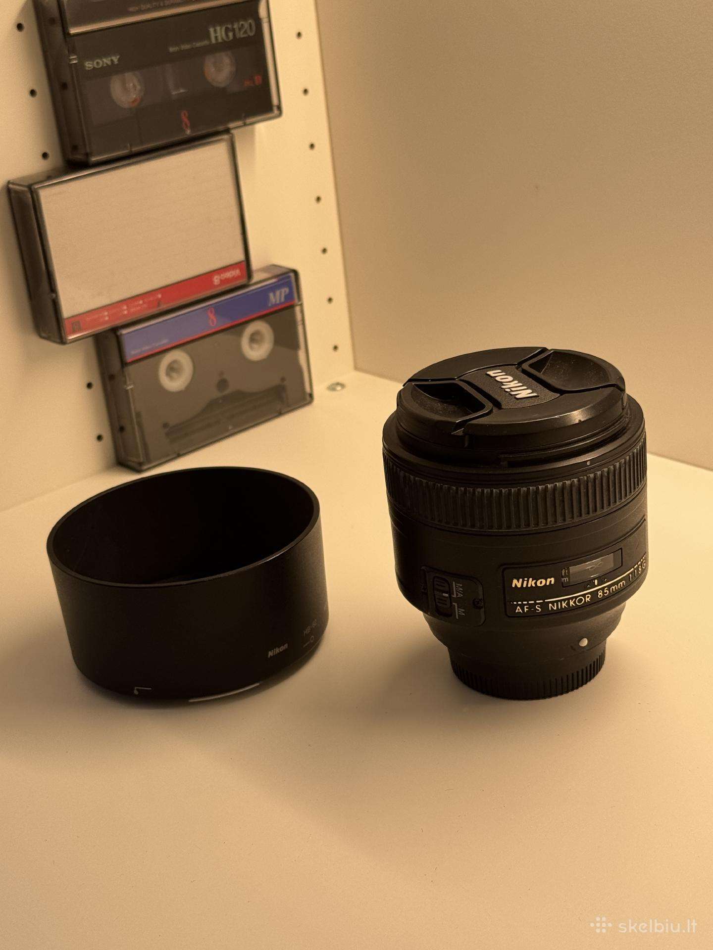 Nikon Af-s Nikkor 85mm 1 : 1.8 G objektyvas