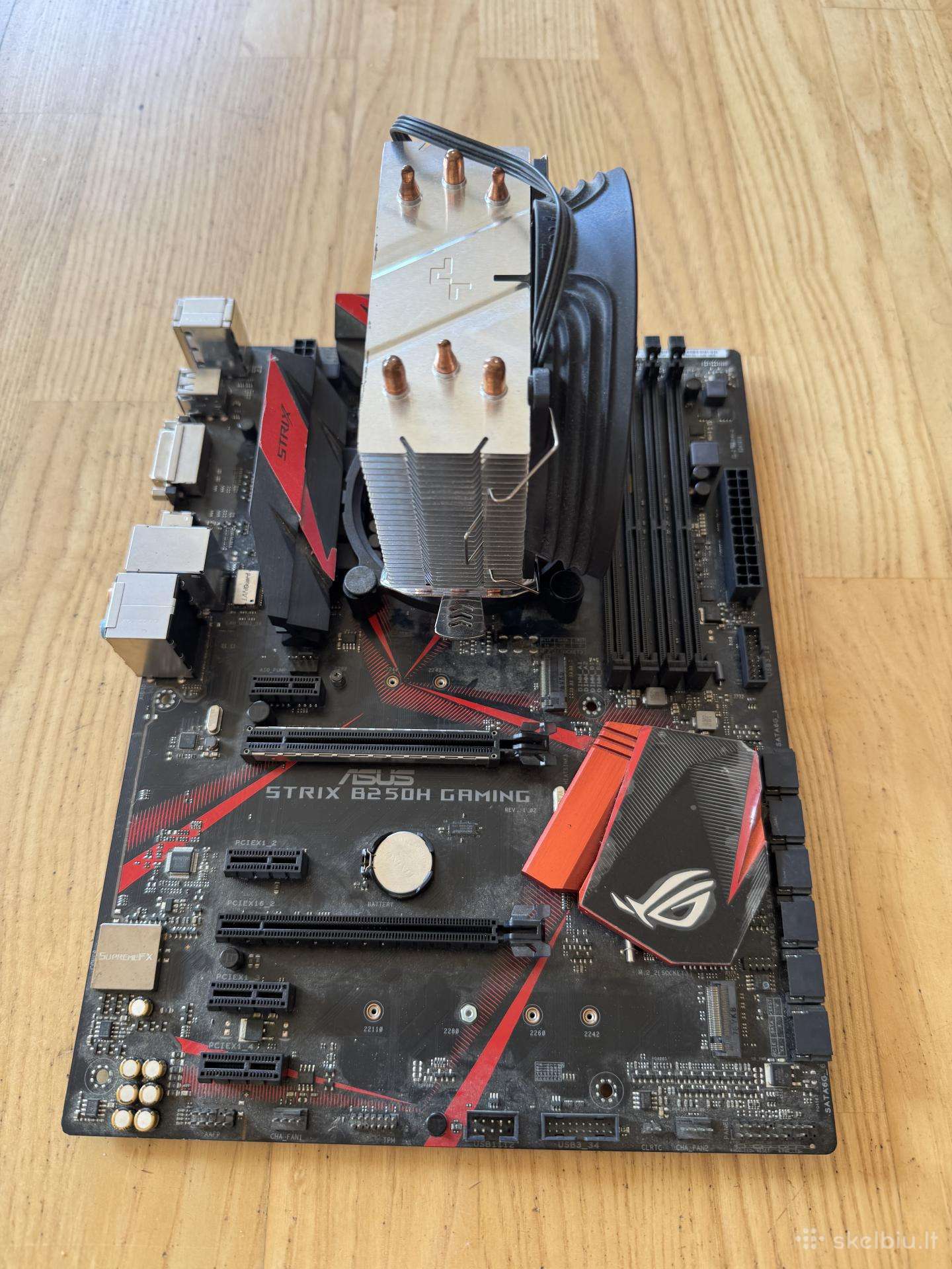Komplektas Asus Strix Gaming + i7 7700k