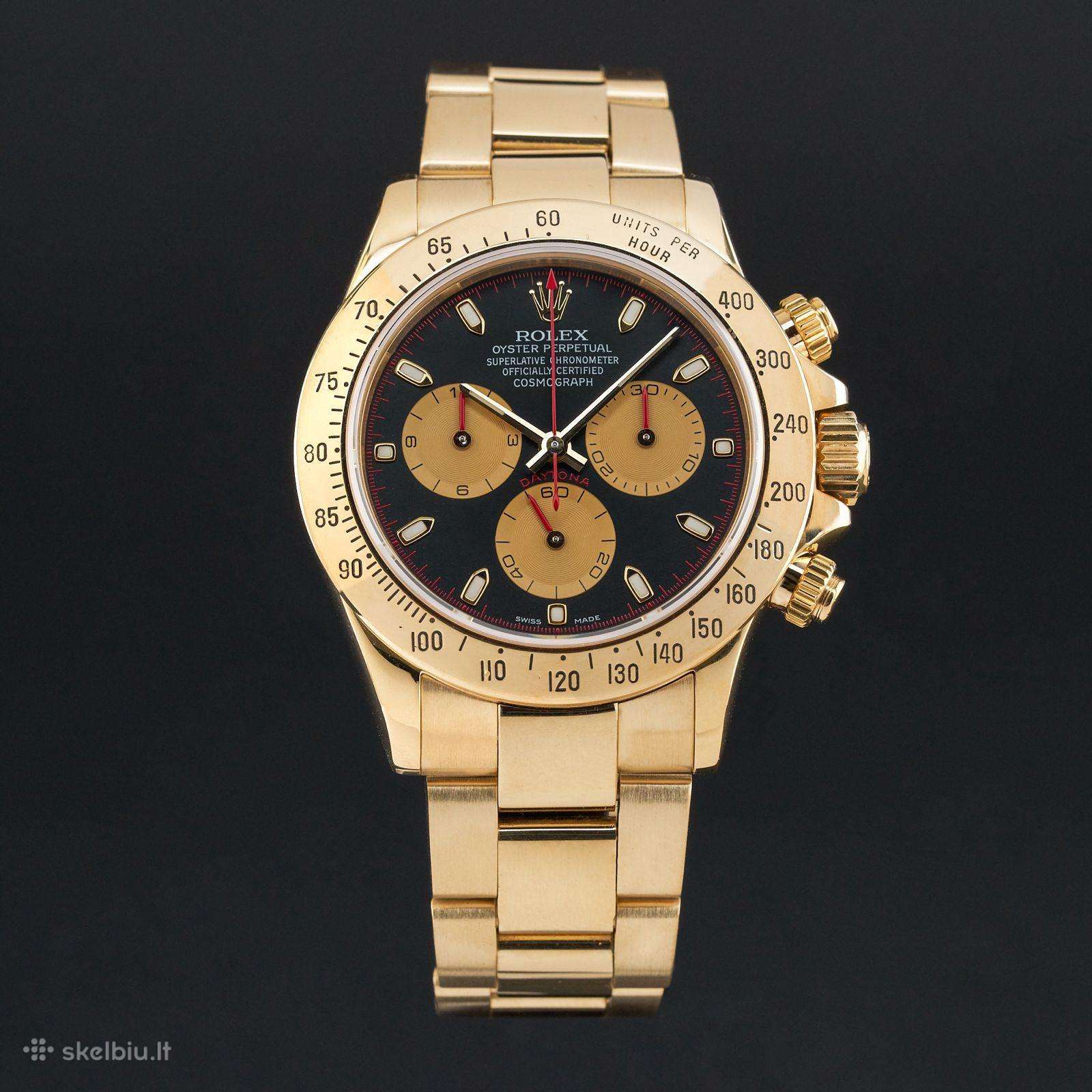 Rolex Daytona full gold 18k Paul Newman