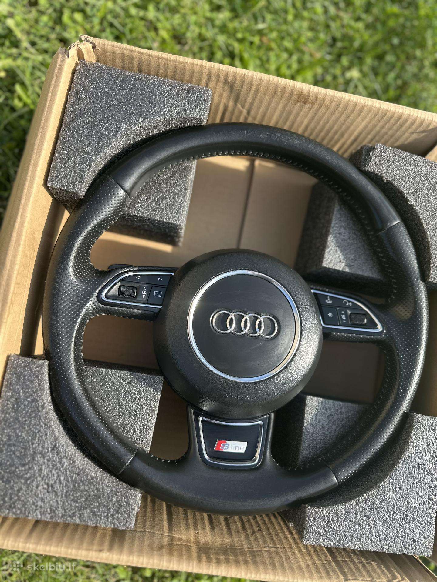 Audi A6 C7 S-line multifunkcinis vairas