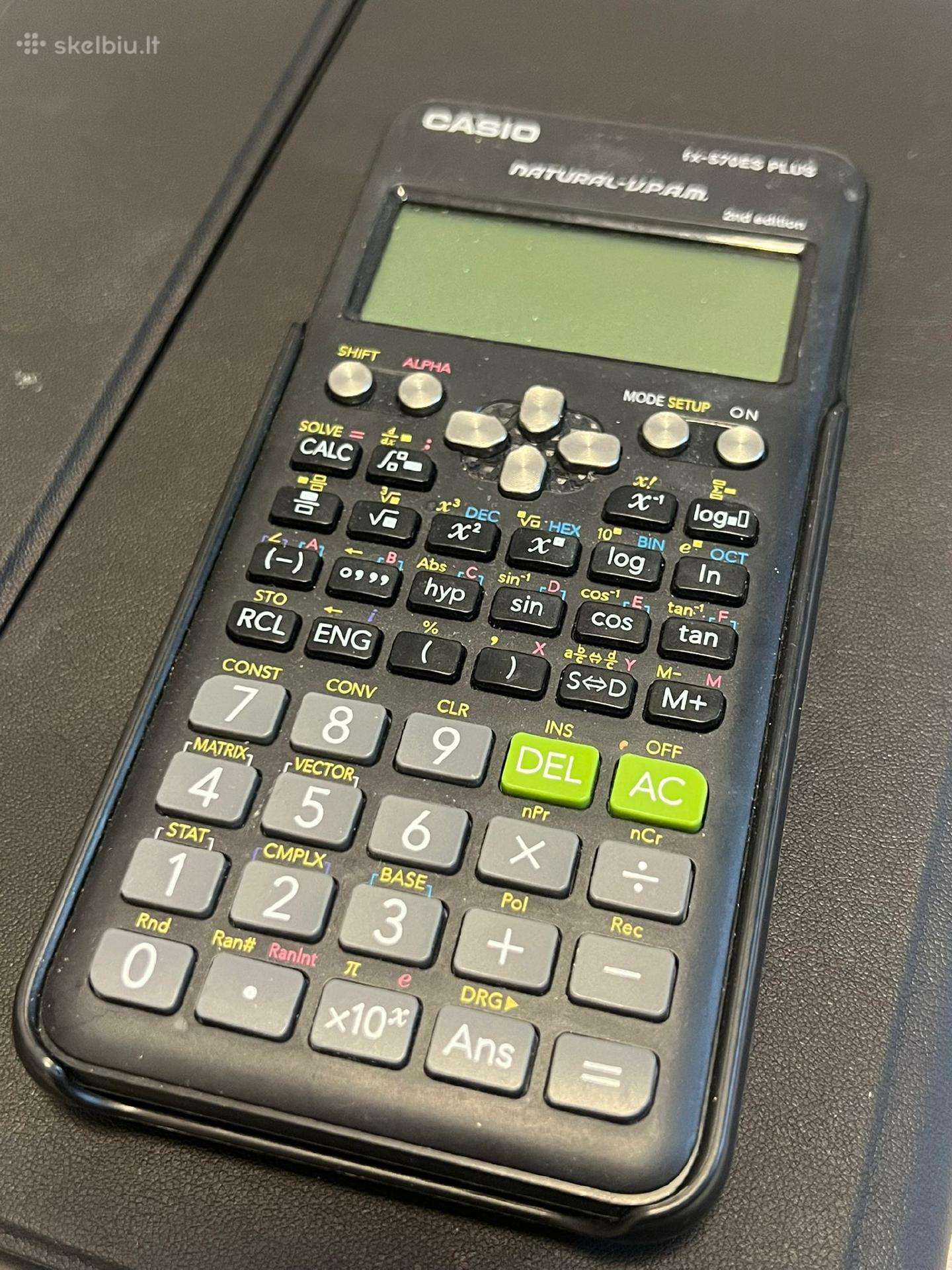 Casio fx-570es Plus mokslinis skaičiuotuvas