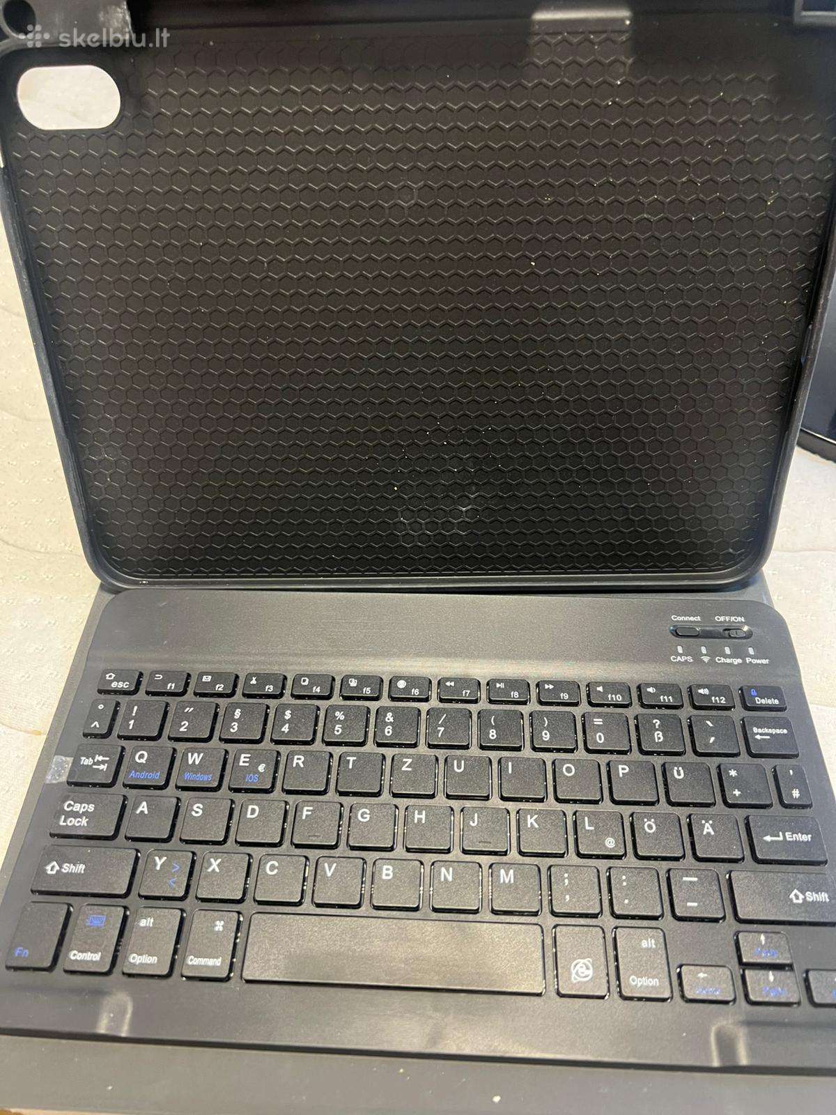 iPad 10 kartos dėklas su Bluetooth klaviatūra