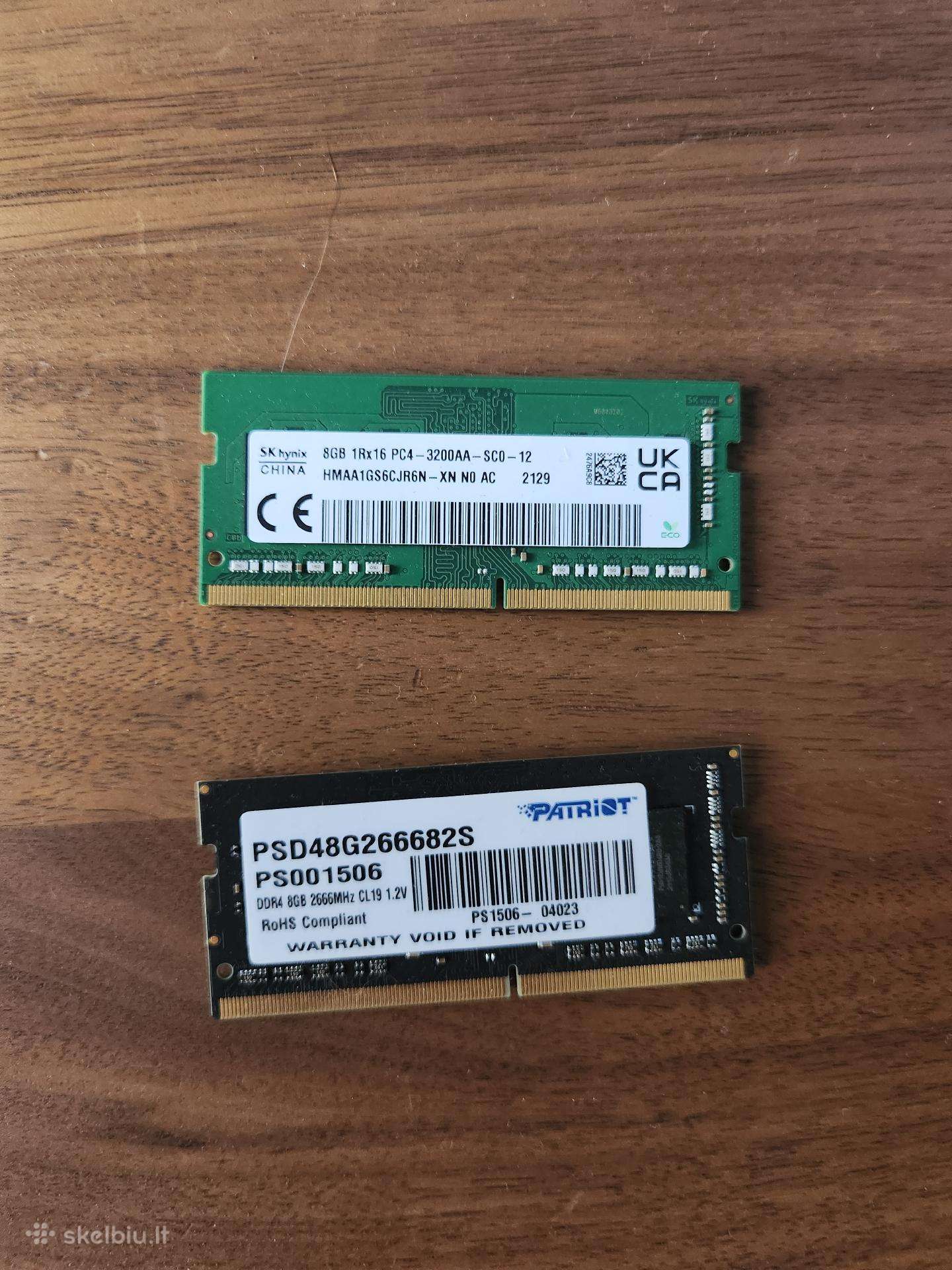 Laptop RAM 16gb 2666mhz