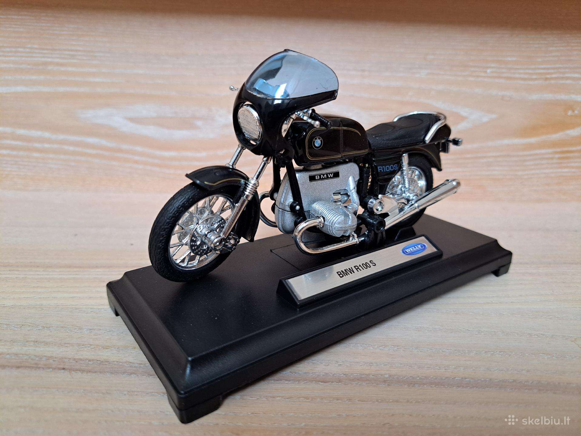 Bmw R 100 S motociklo modeliukas 1/18