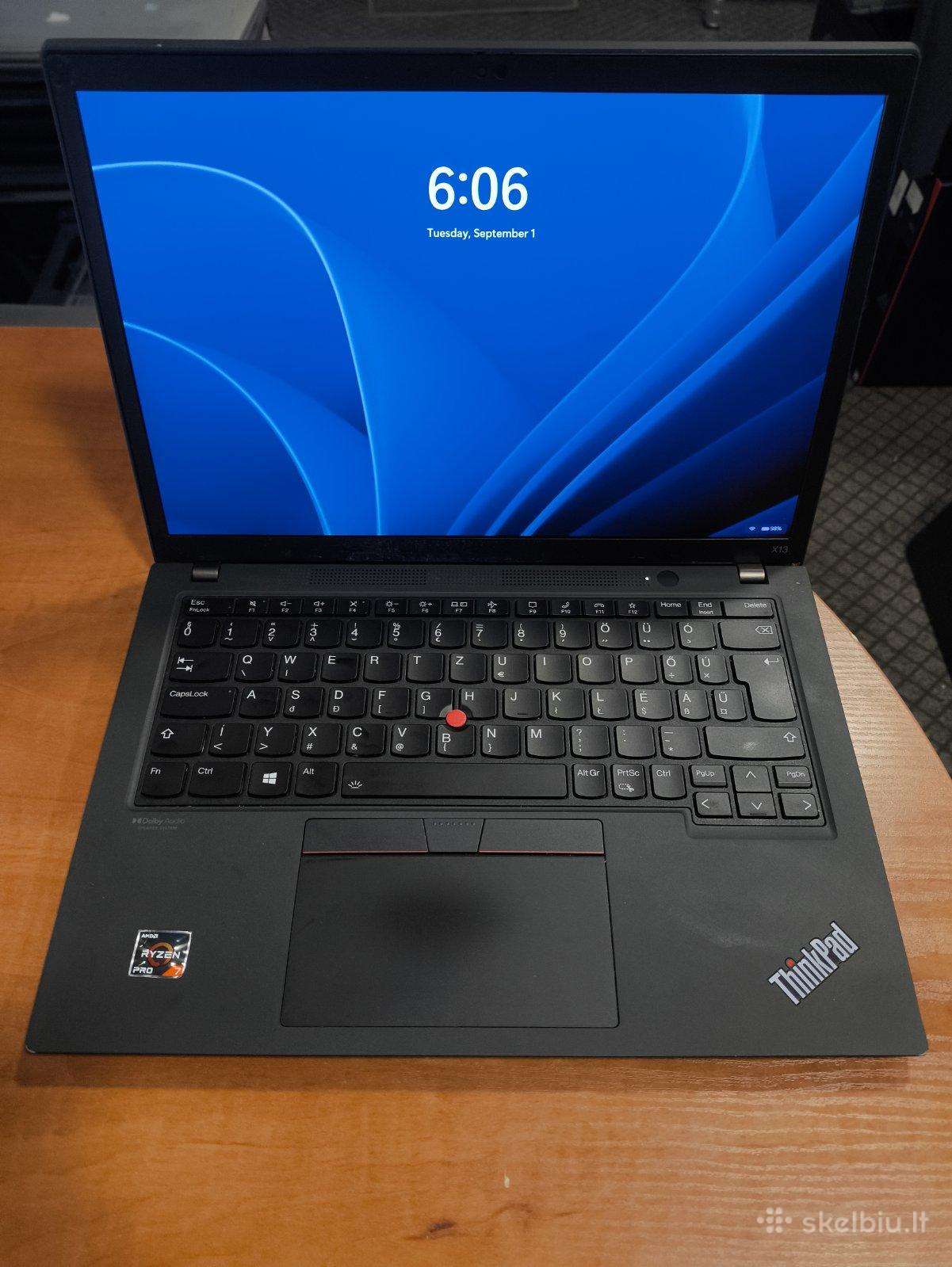 Thinkpad X13 Touch Ryzen 7 5850u 32gb 512gb 18%