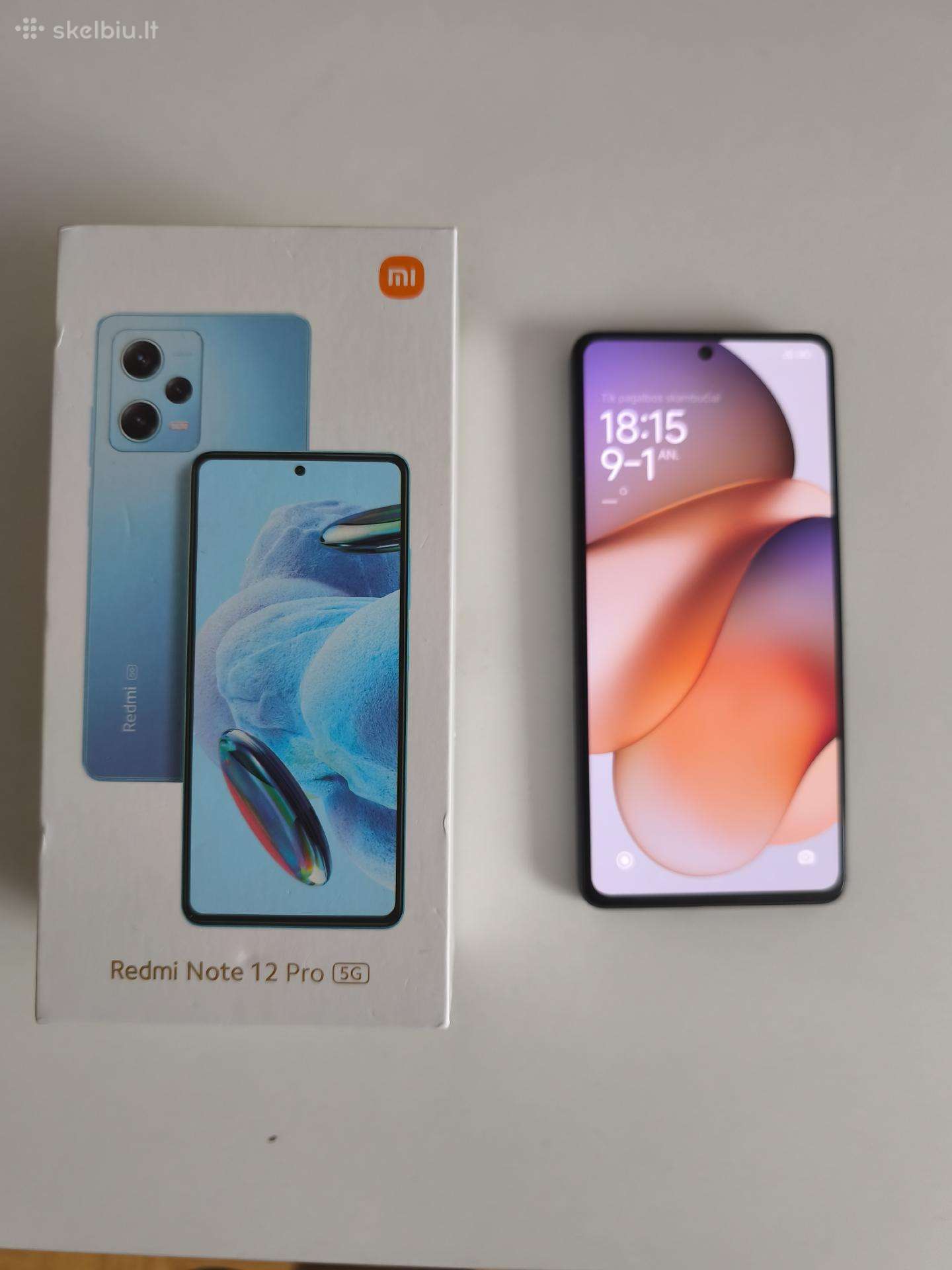 Telefonas Telefonai Xiaomi Redmi Note 12 Pro 5G