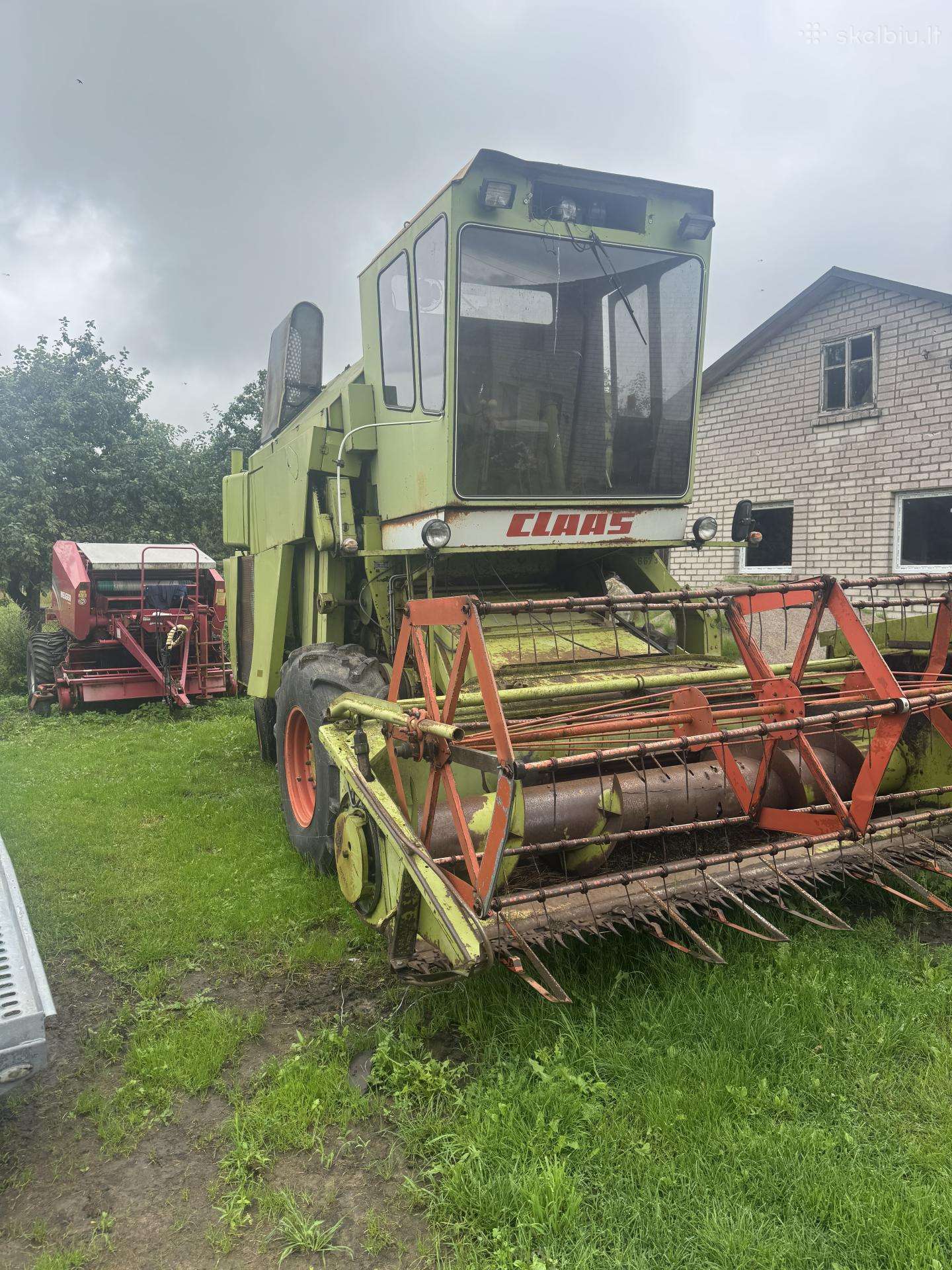Kombainas Claas Mtz motoras Sampo600