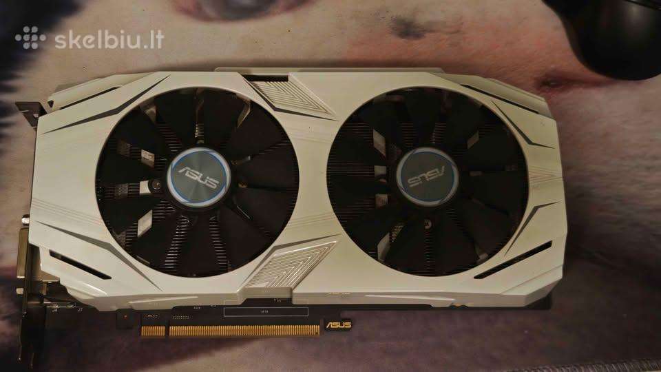 Gpu asus gtx 1070, nauja termopasta