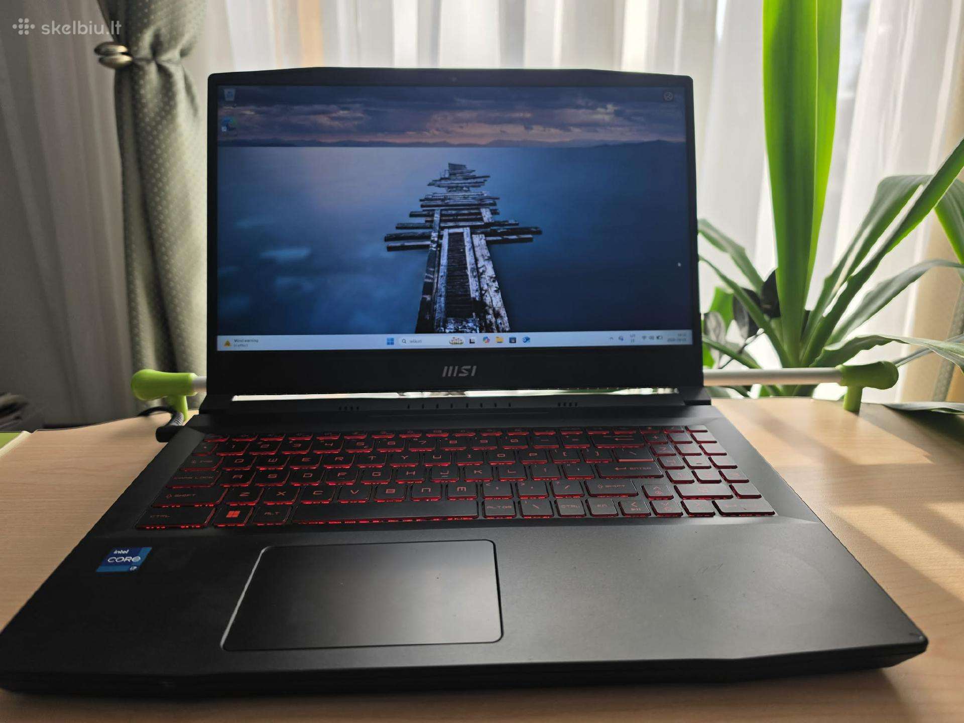 Msi Katana Gf66 Gaming laptopas Rtx 3060