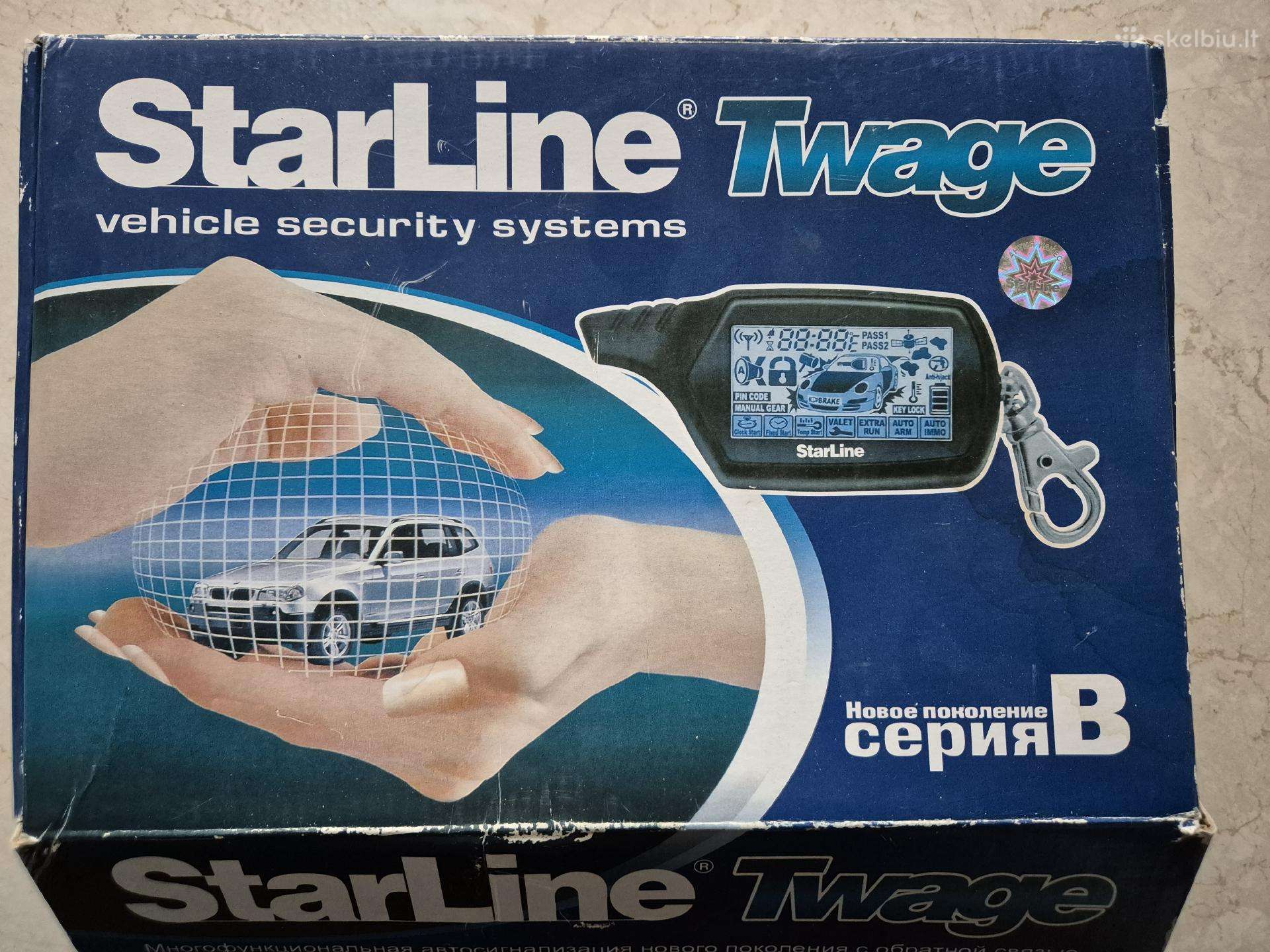 Automobilio signalizacija Starline Twage B9