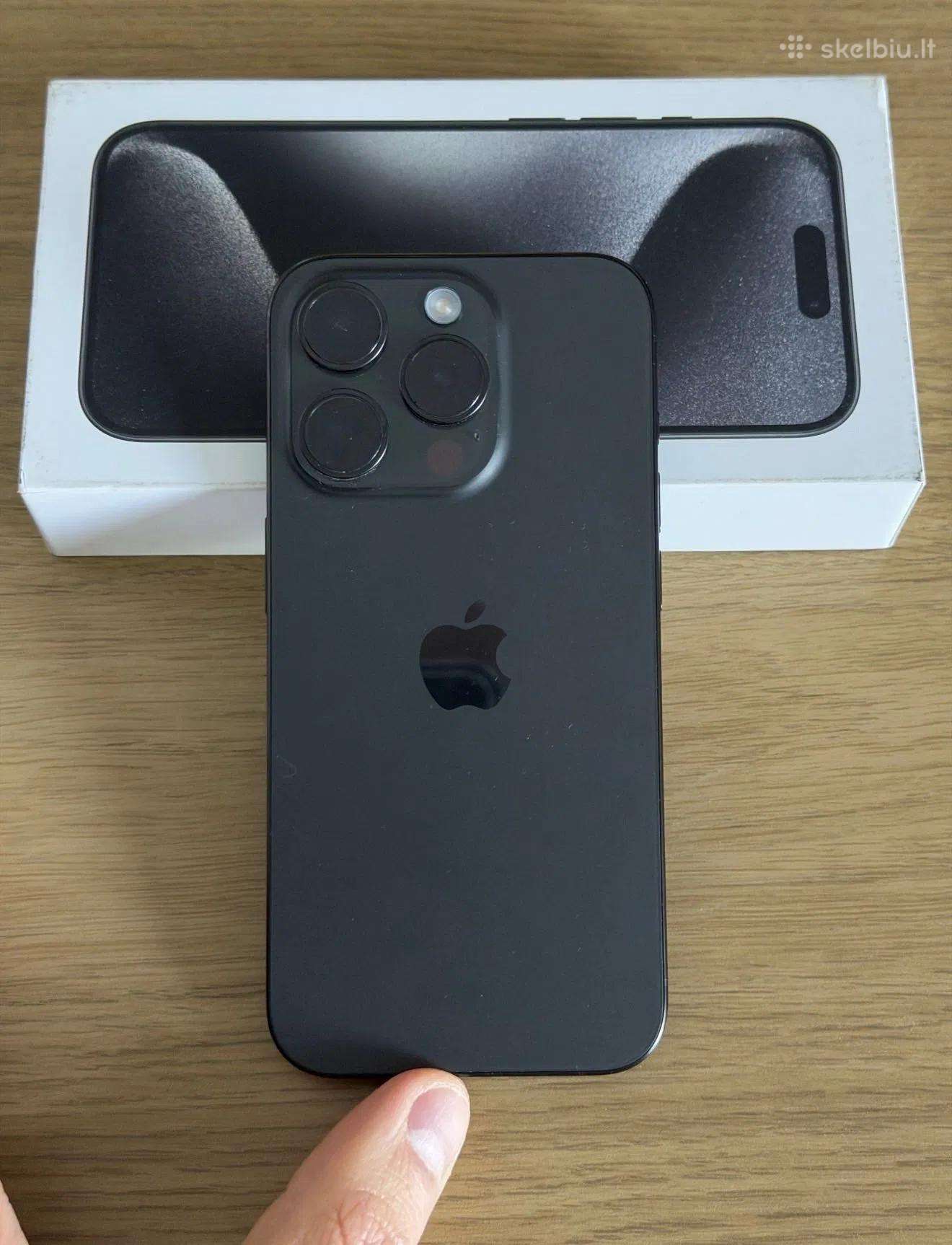 iPhone 15 pro 128gb black
